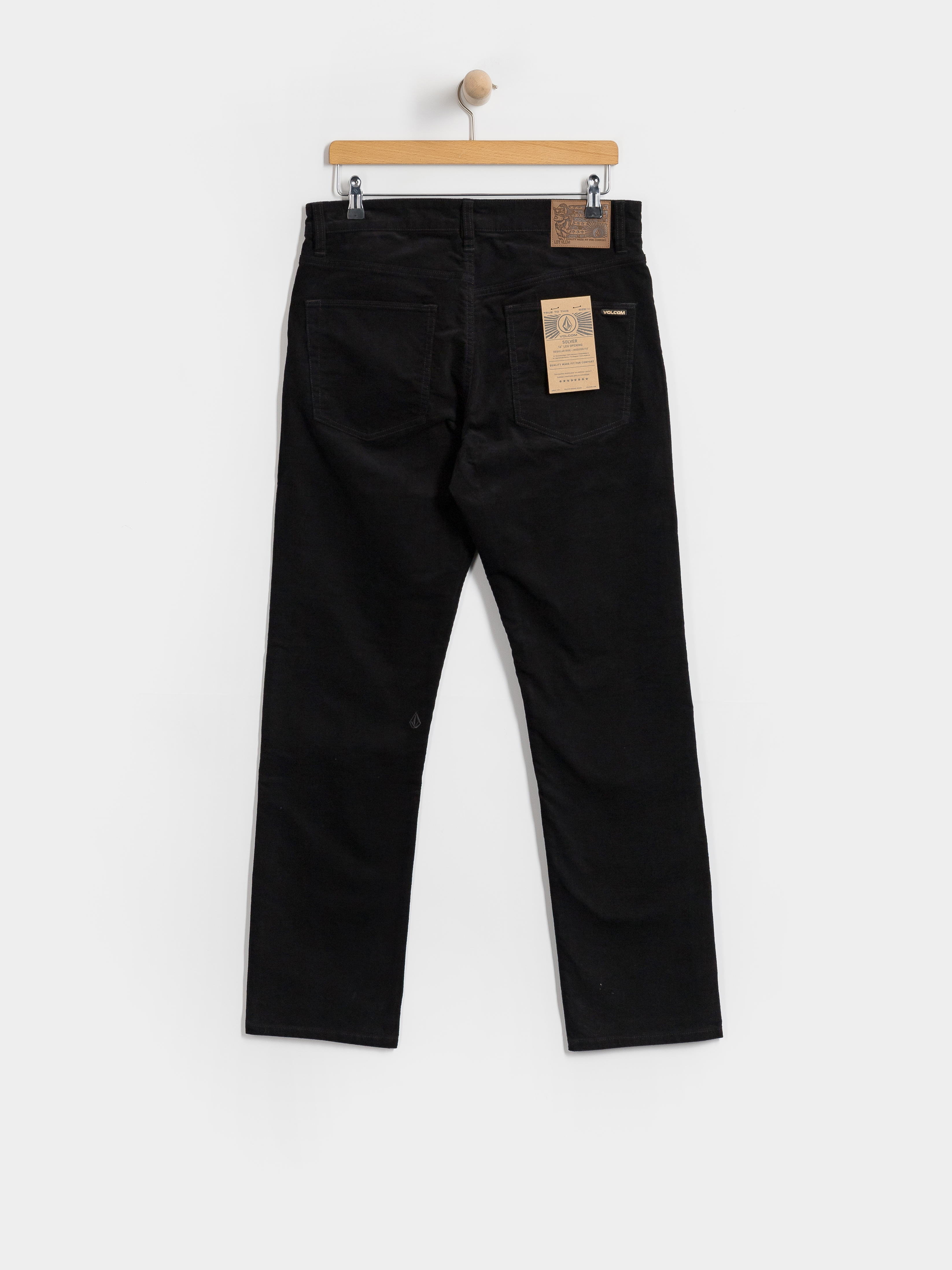 Штани Volcom Solver 5 Pocket Cord (black)