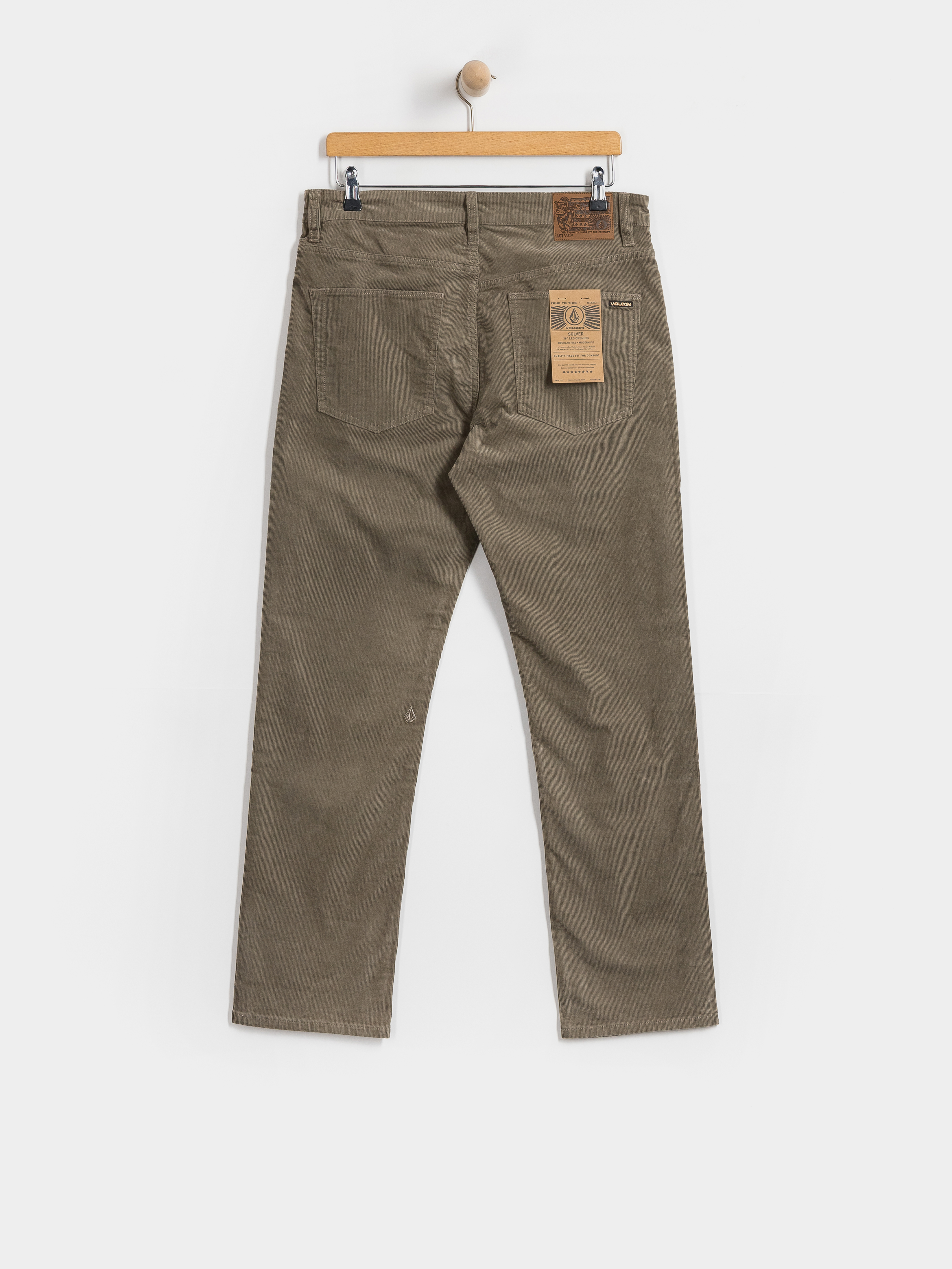 Штани Volcom Solver 5 Pocket Cord (brindle)