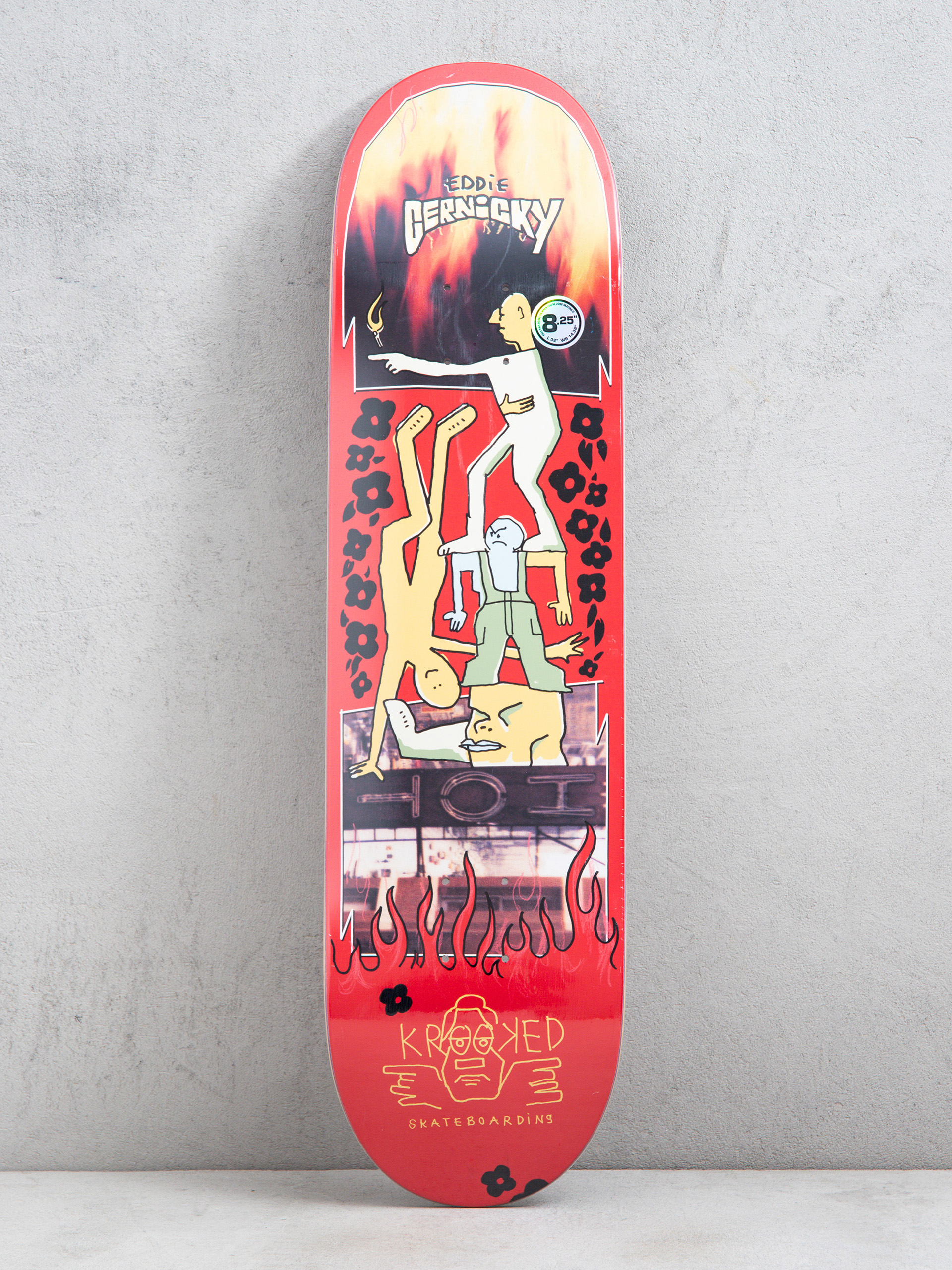 Декa Krooked Cernicky Hot (red)