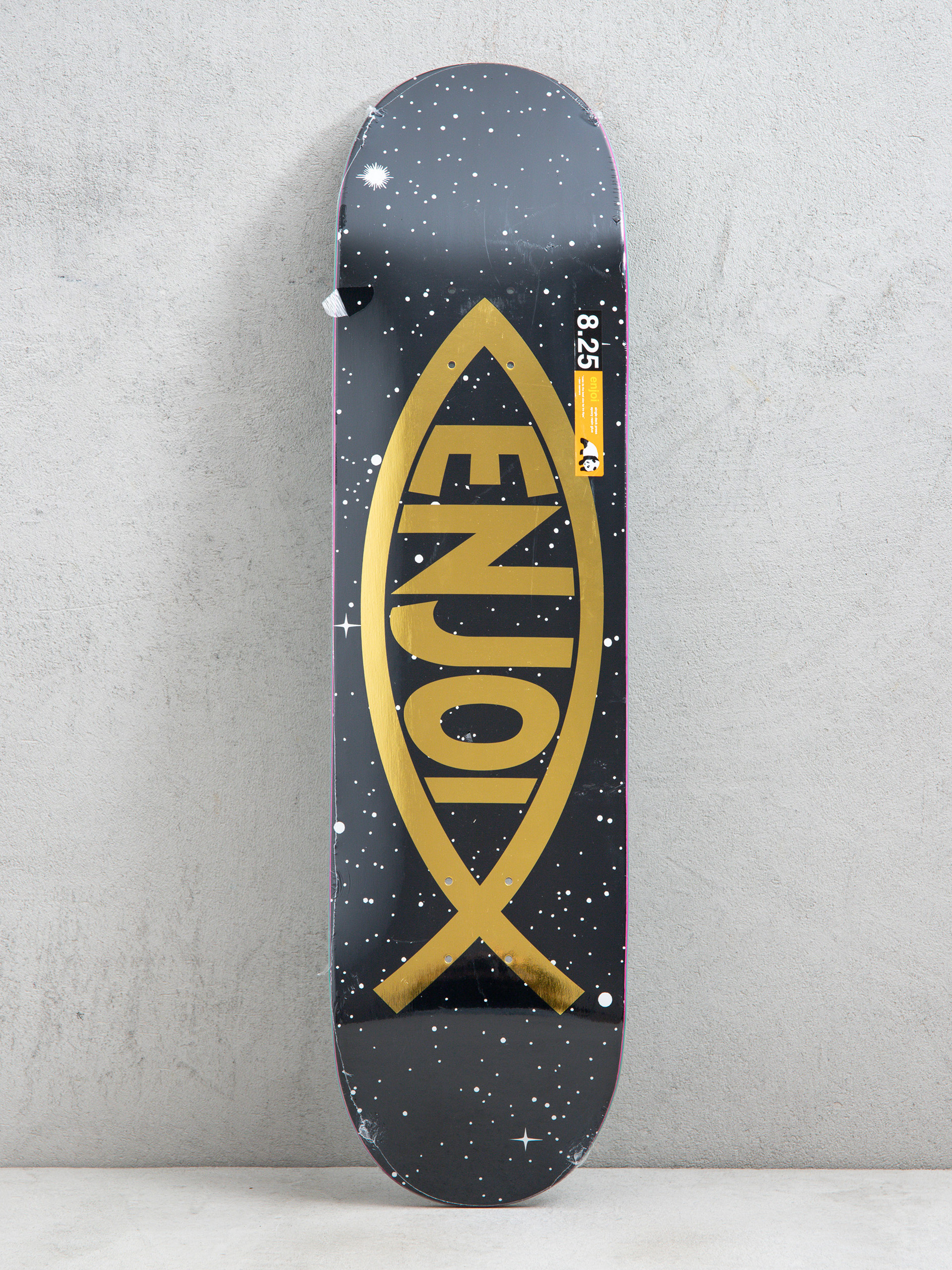 Декa Enjoi Fish Logo (black/gold)