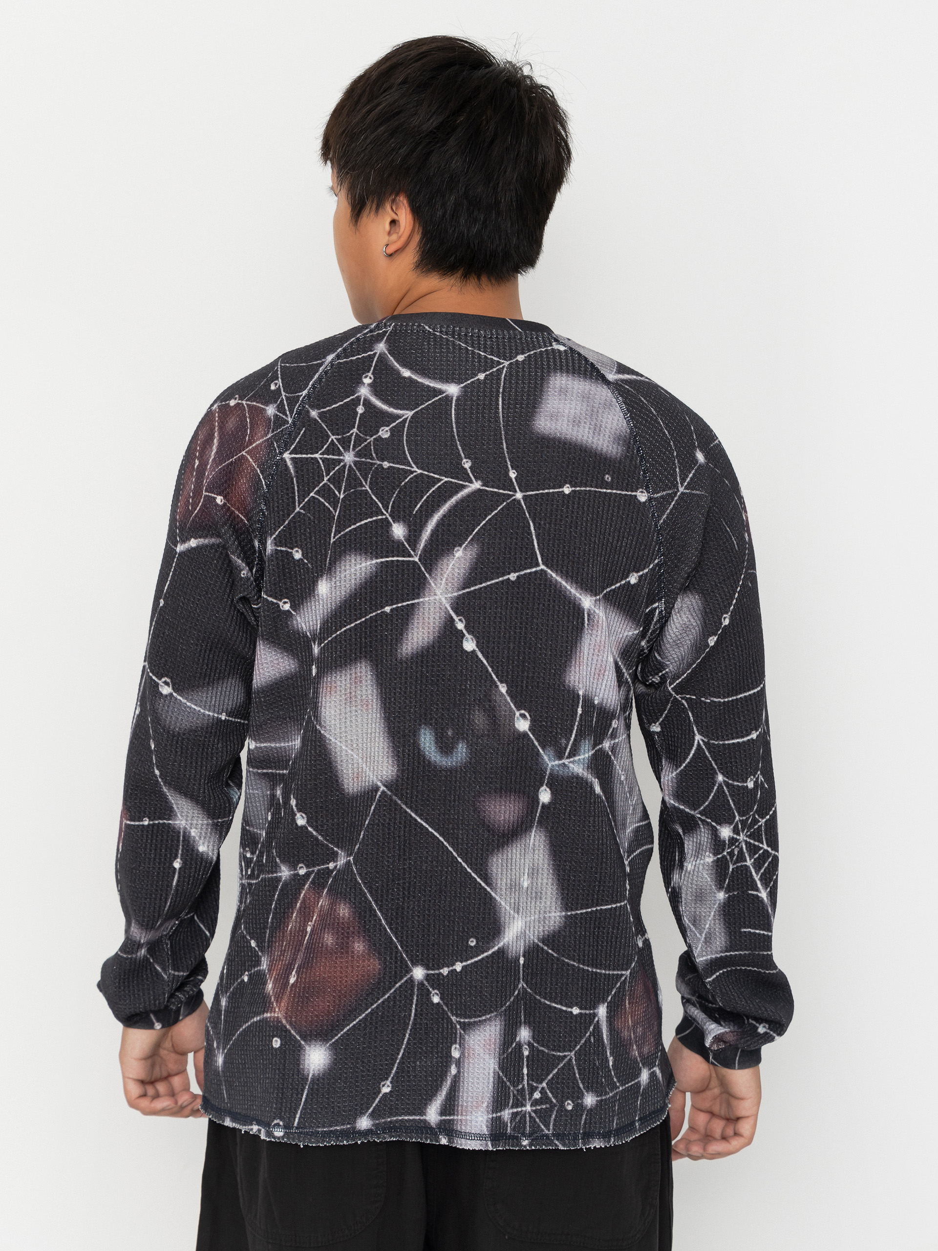 Лонгслів RipNDip Redemption Waffle Knit (black)