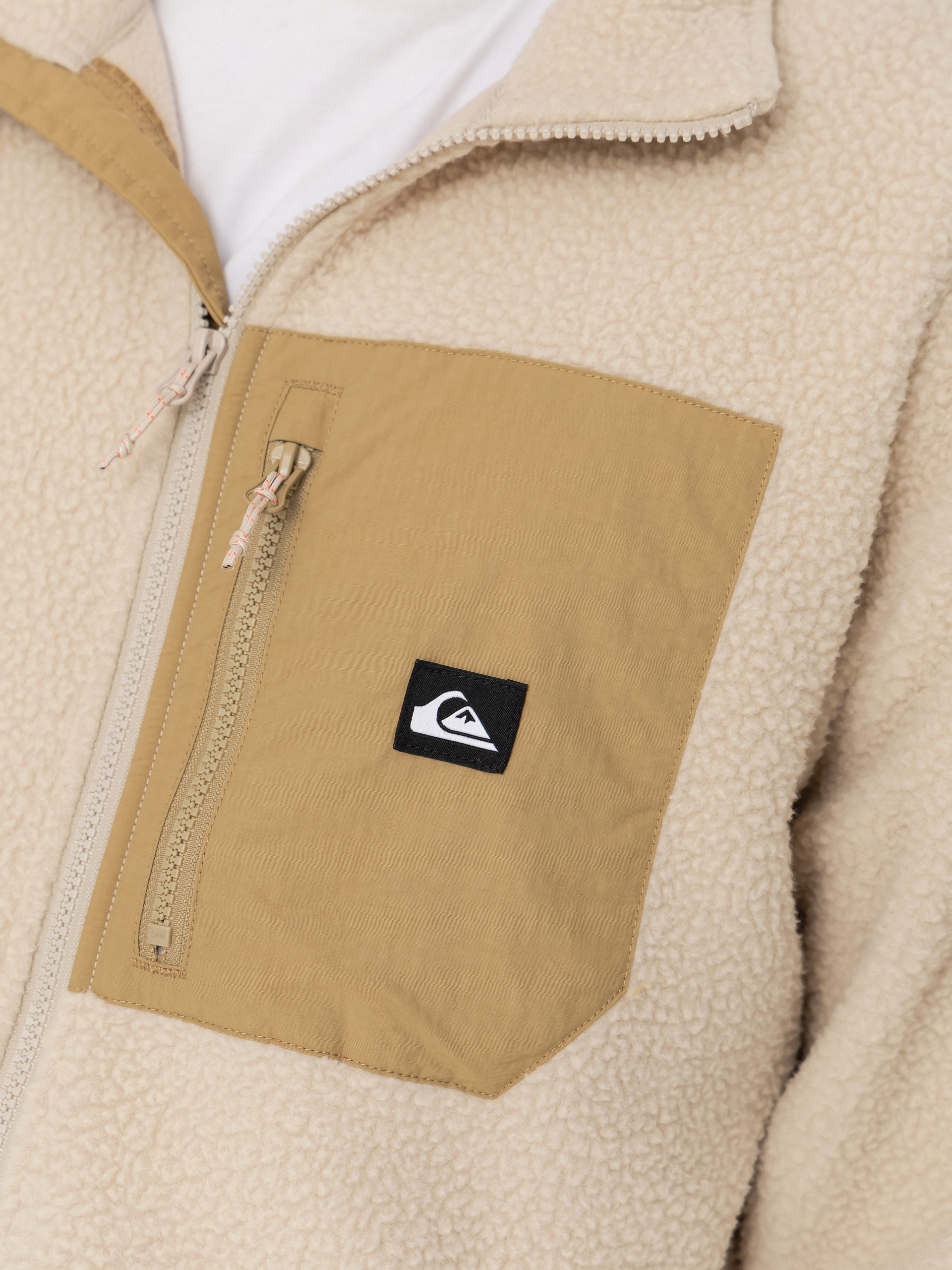 Чоловічий Флісовий светр Quiksilver Clean Coast Fz (peyote)