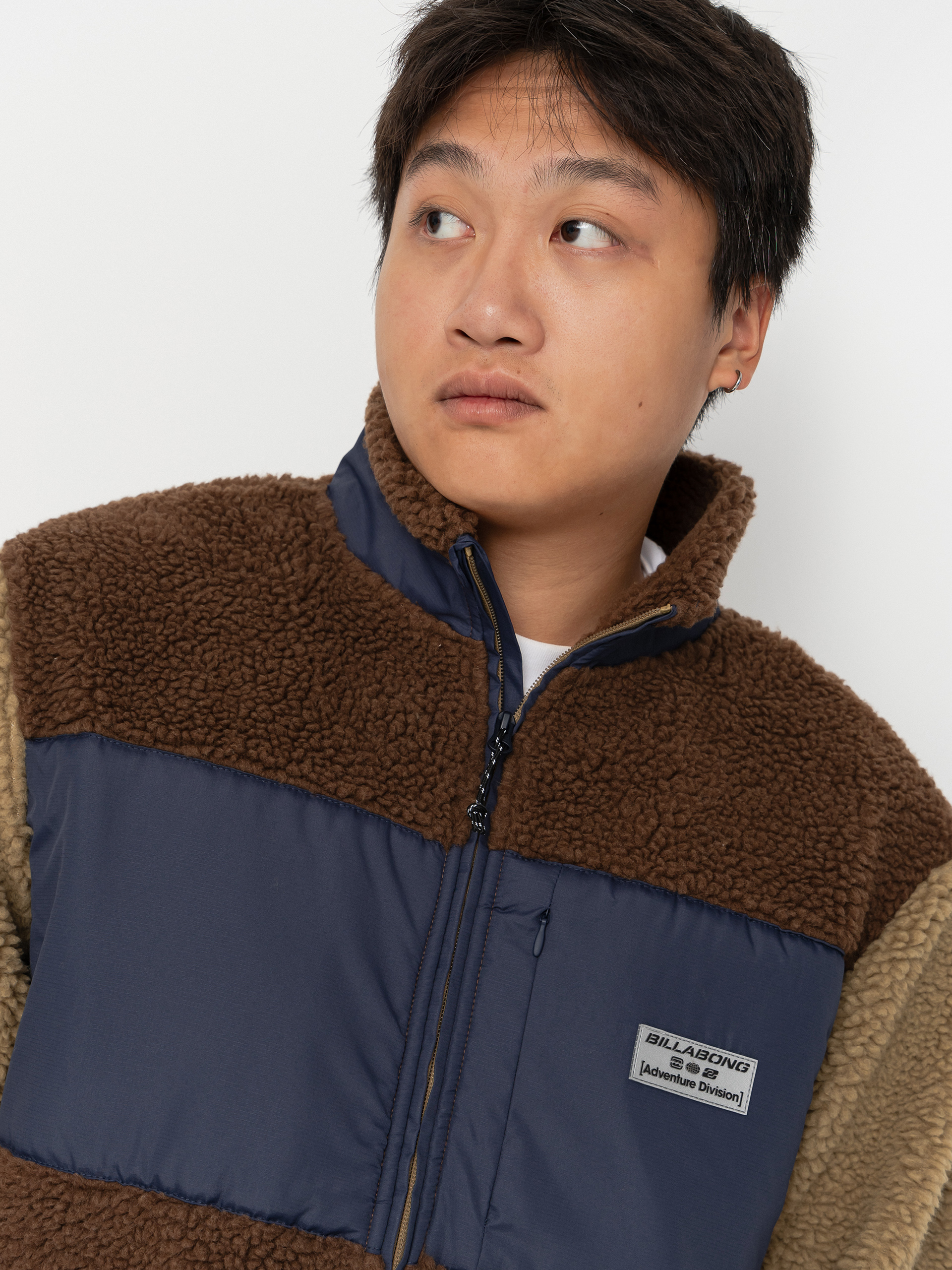 Чоловічий Флісовий светр Billabong Canyon Trail Zip (carafe)