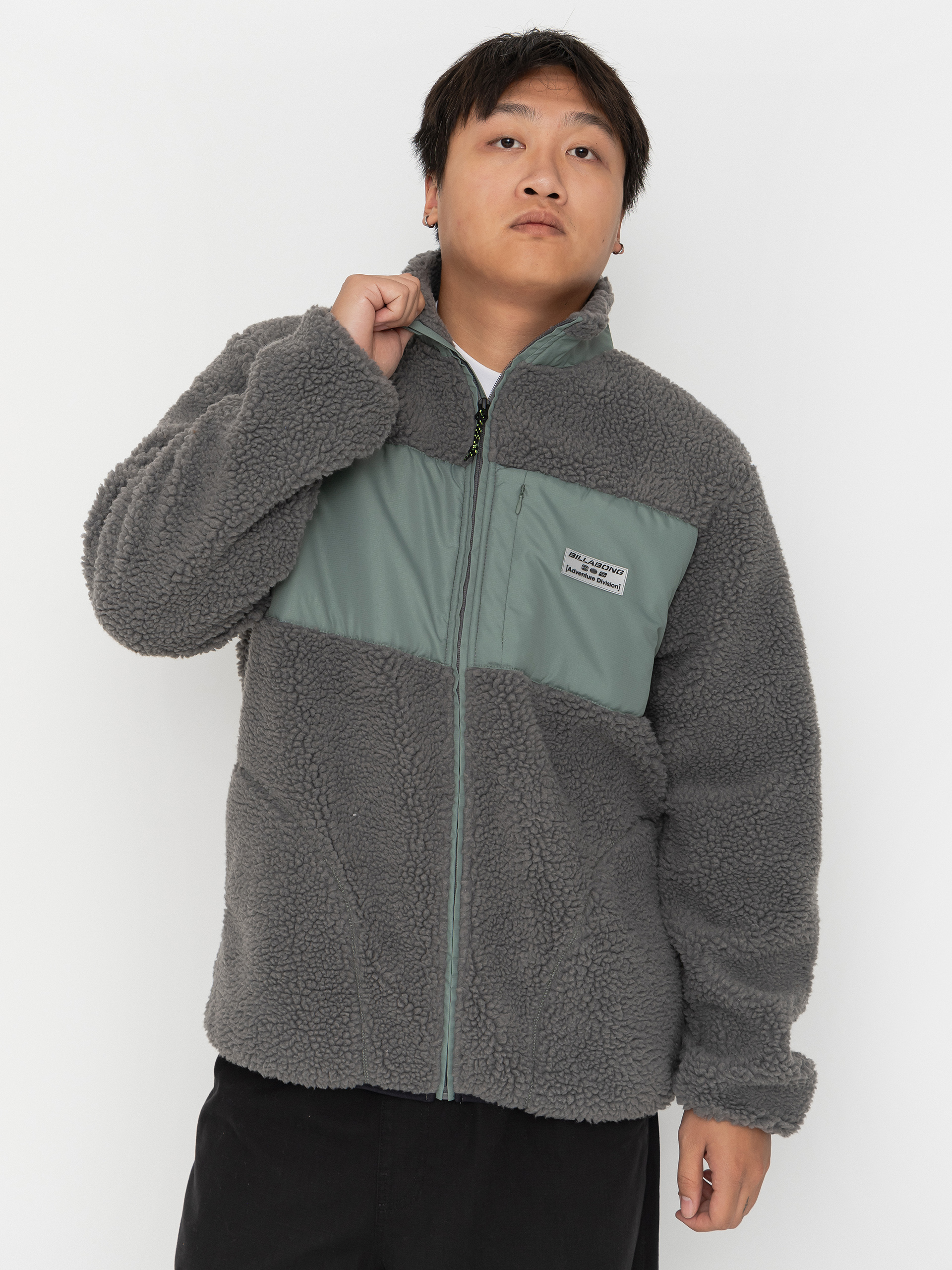 u0424u043bu0456u0441u043eu0432u0438u0439 u0441u0432u0435u0442u0440 Billabong Canyon Trail Zip (pewter)