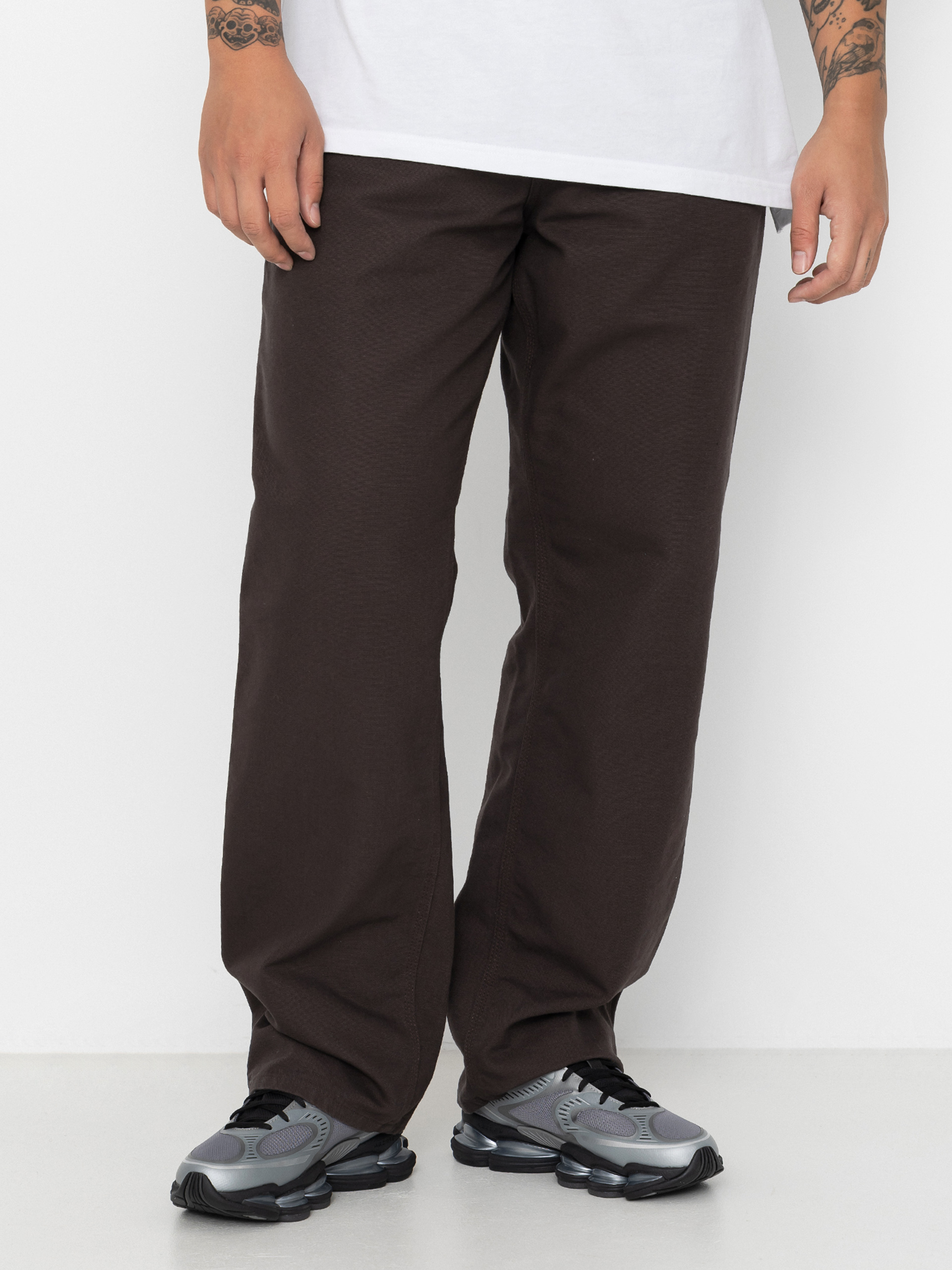 Штани Carhartt WIP Single Knee (tobacco/rinsed)