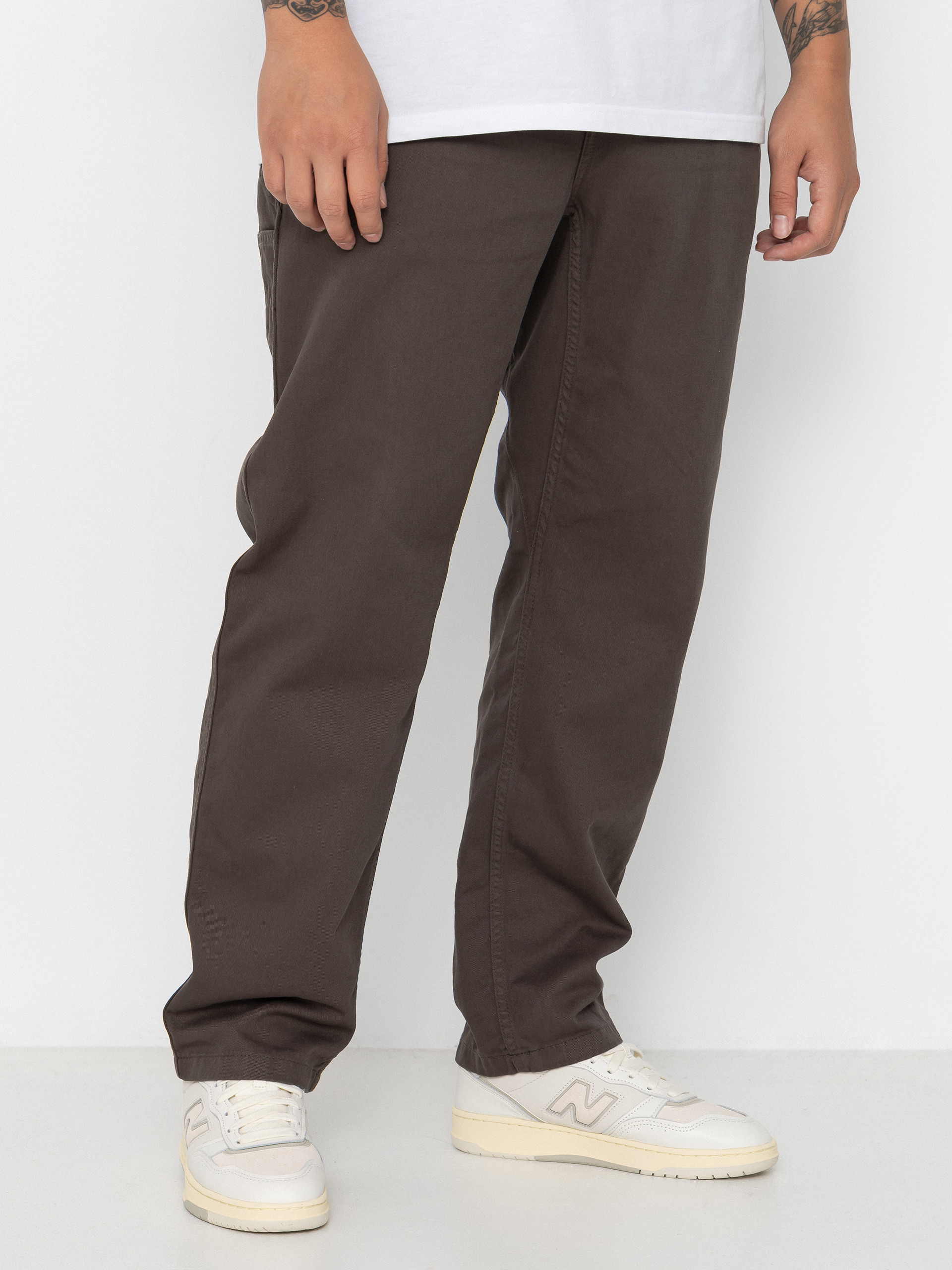 Штани Carhartt WIP Flint (shungite/garment dyed)