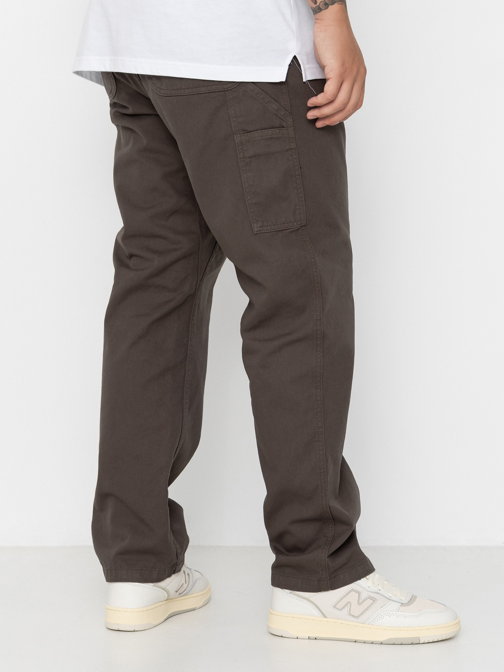 Штани Carhartt WIP Flint (shungite/garment dyed)
