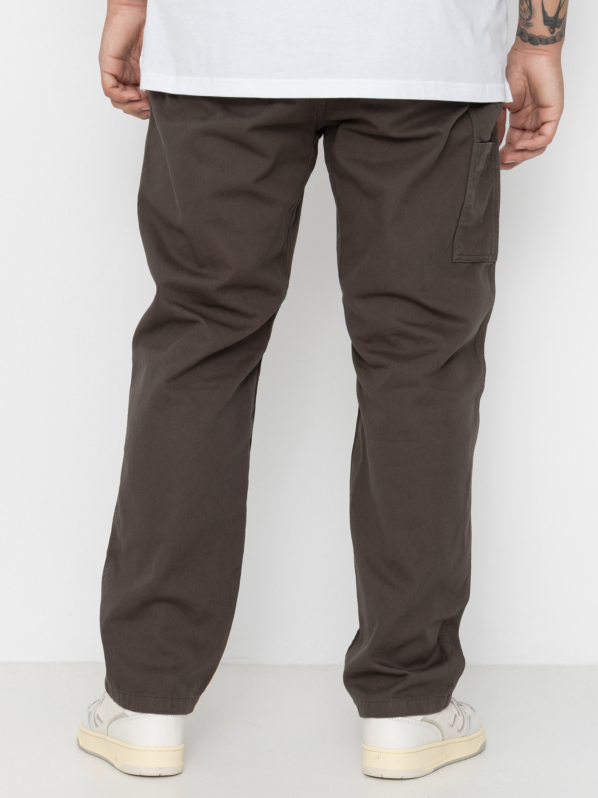 Штани Carhartt WIP Flint (shungite/garment dyed)
