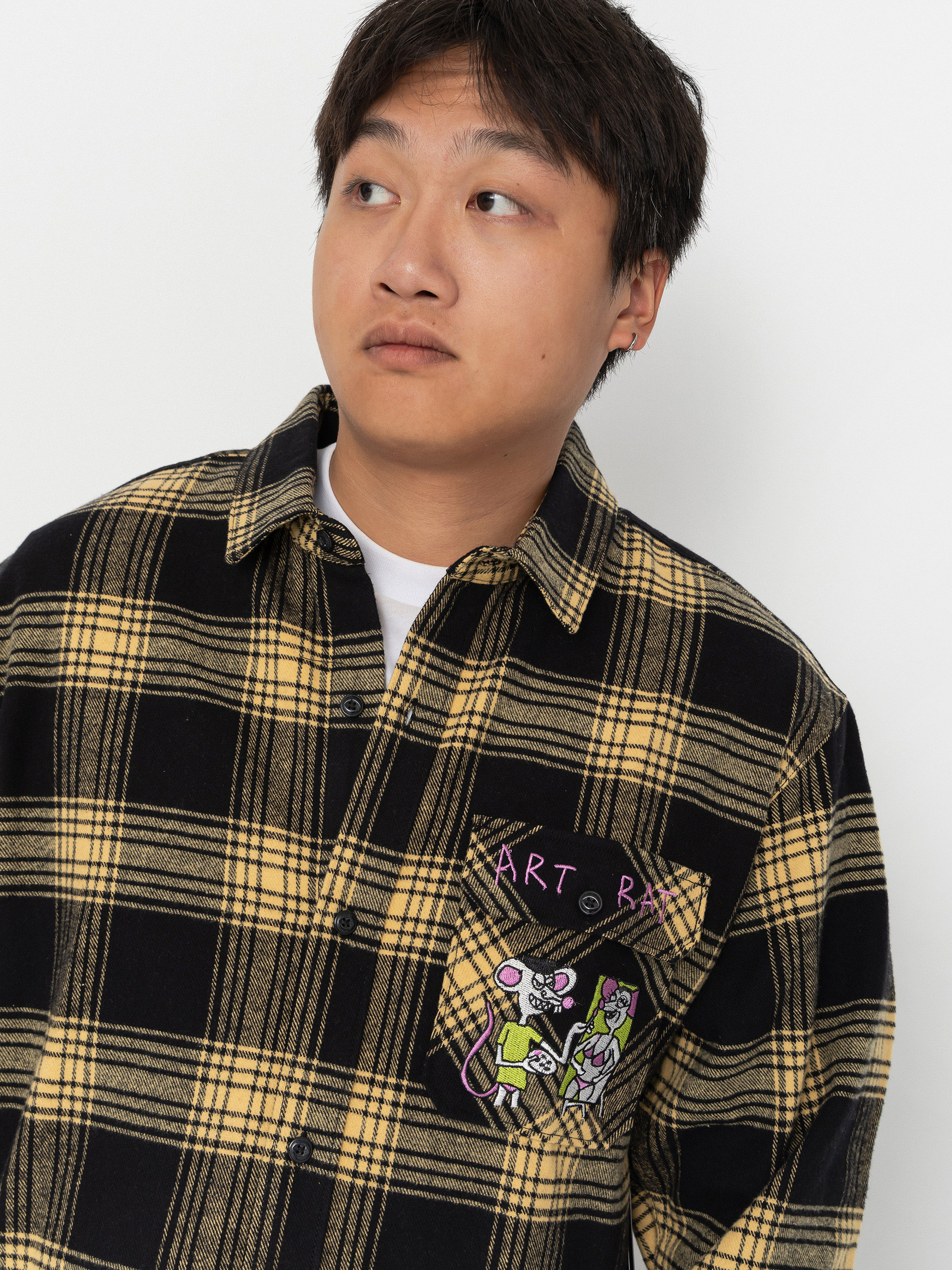 Сорочка Volcom Fa Ozzy Plaid (mustard)