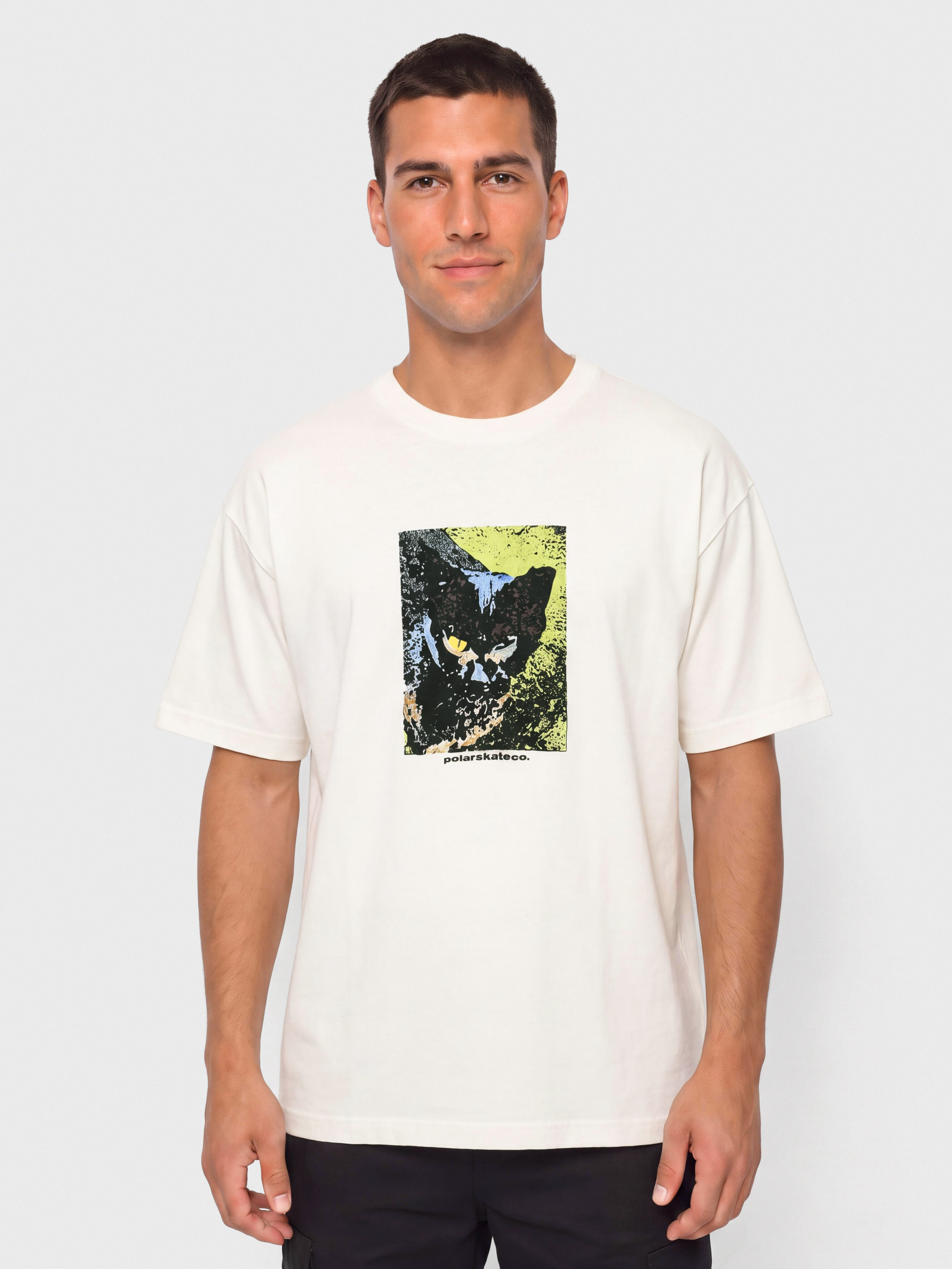 Футболка Polar Skate Cat (ivory)