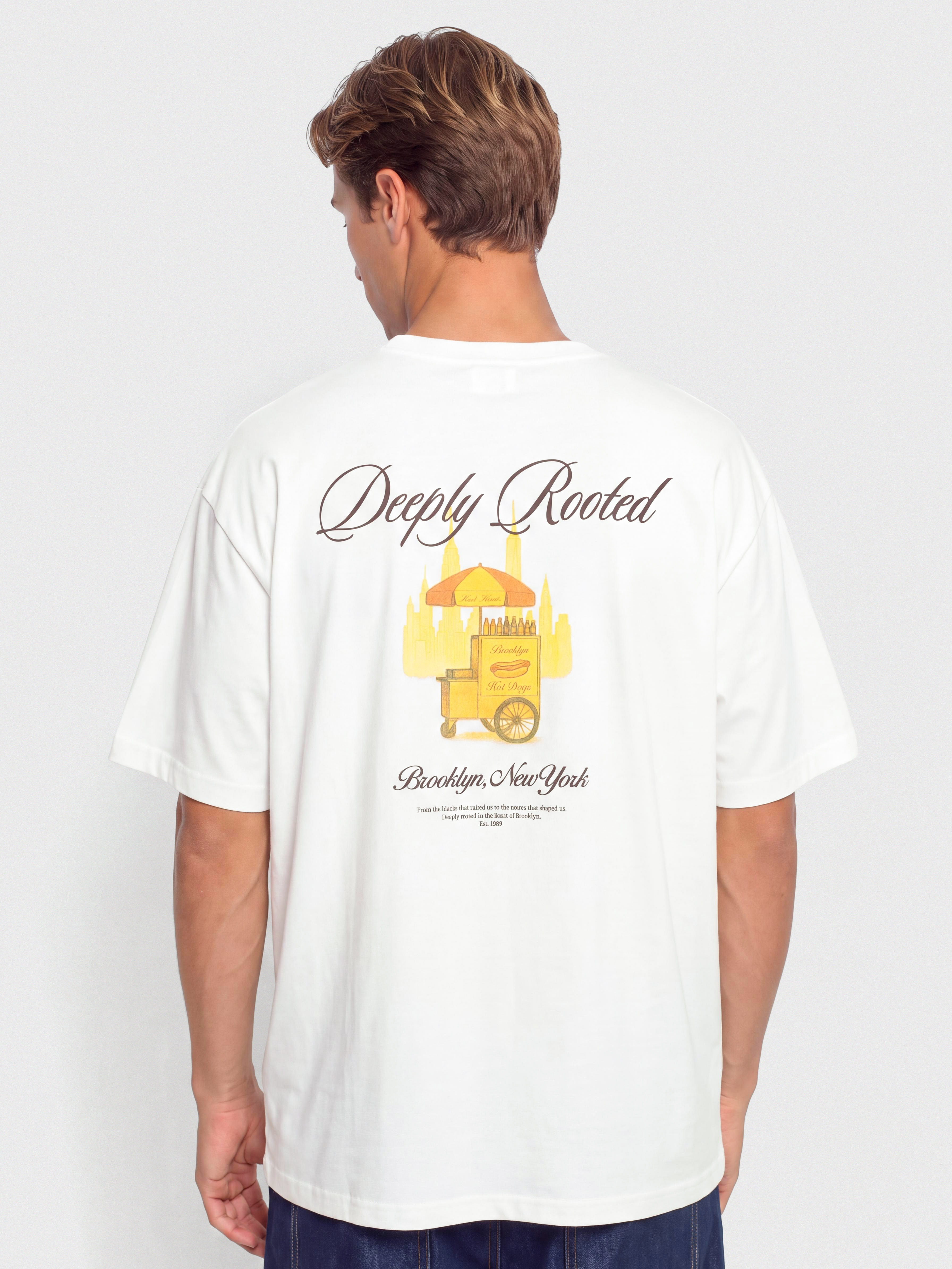 Футболка Karl Kani Signature Hot Dog Oversized (white)