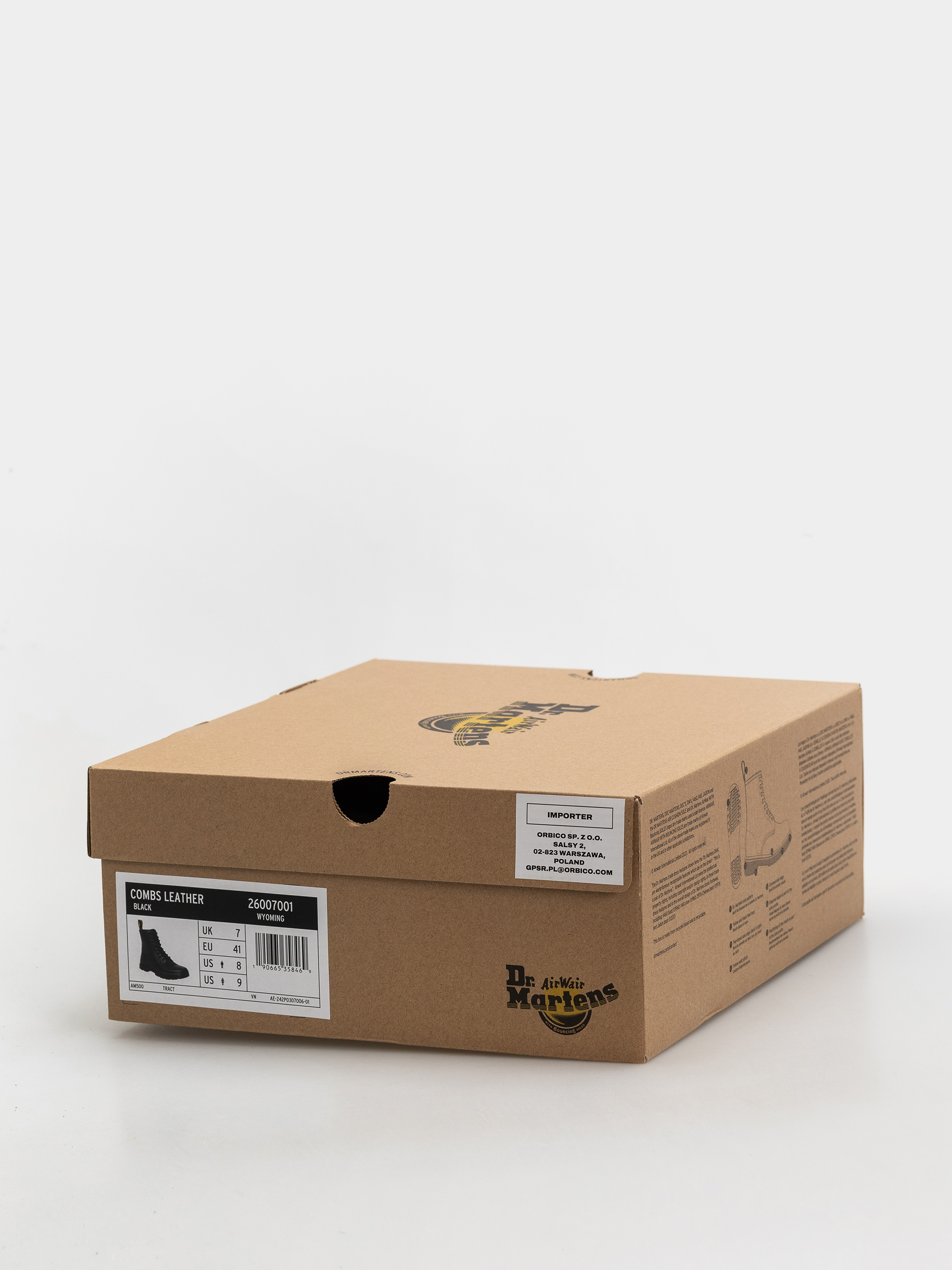Взуття Dr. Martens Combs Leather (black)