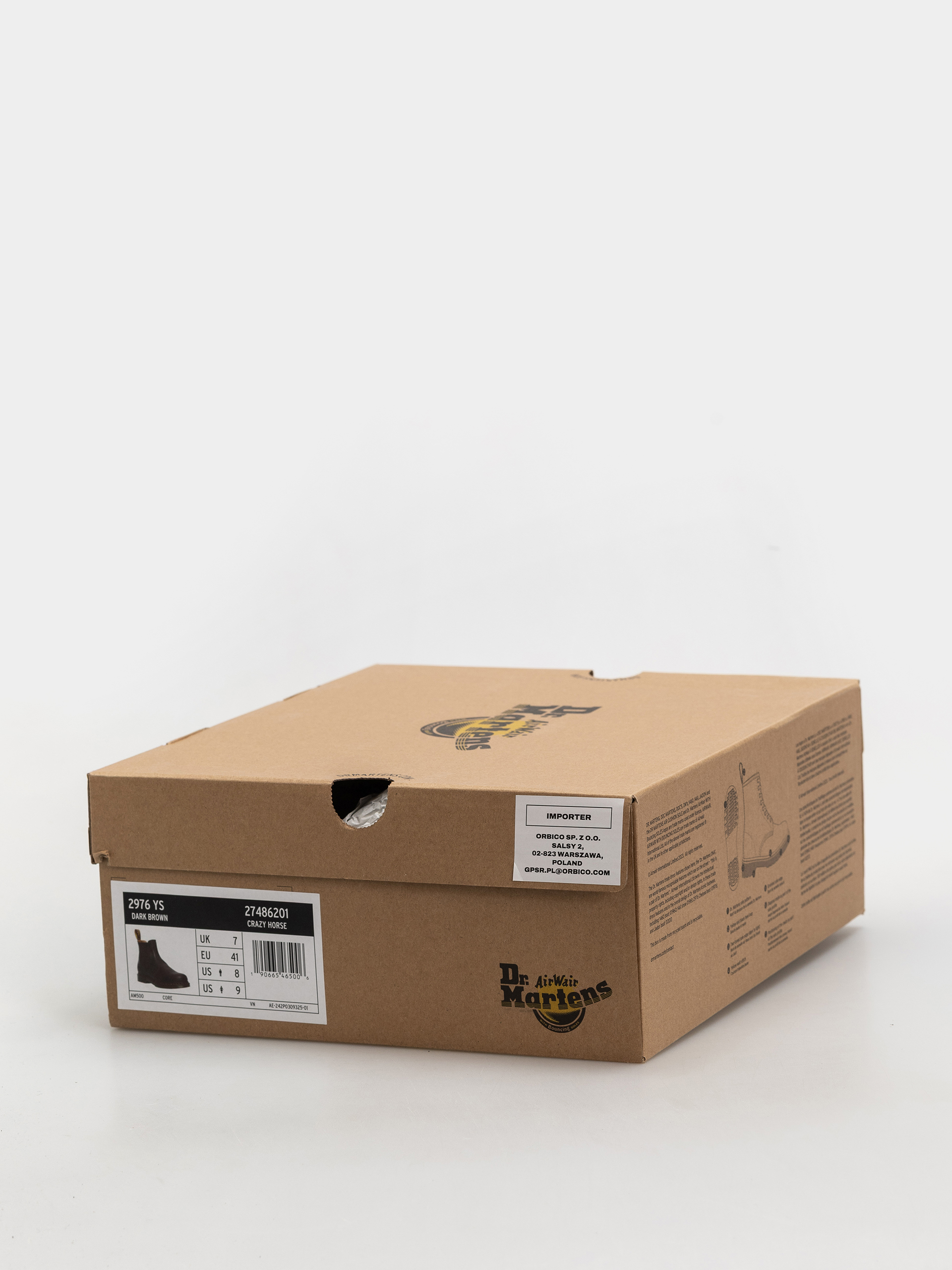 Взуття Dr. Martens 2976 YS (dark brown)
