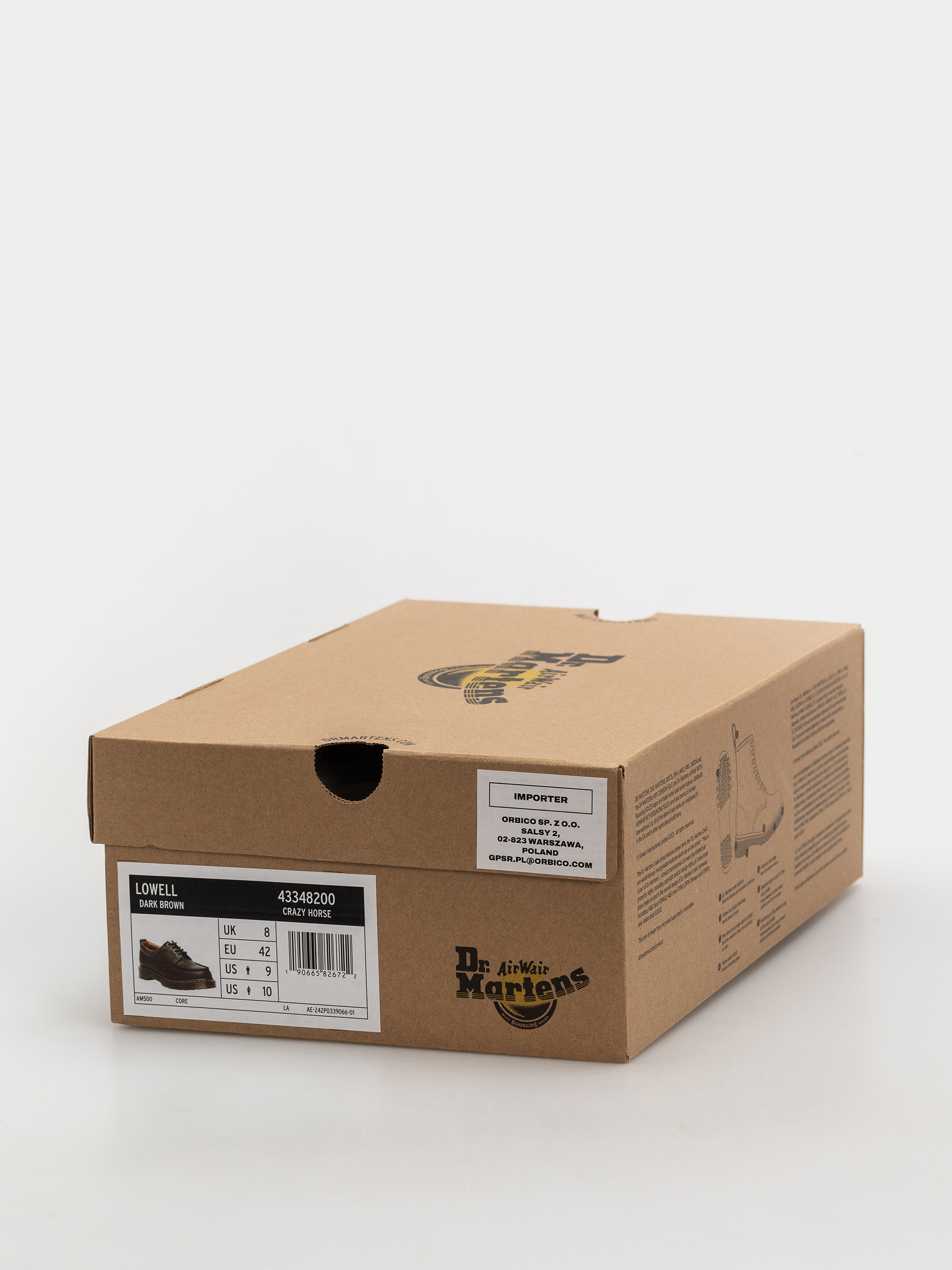 Взуття Dr. Martens Lowell (dark brown)