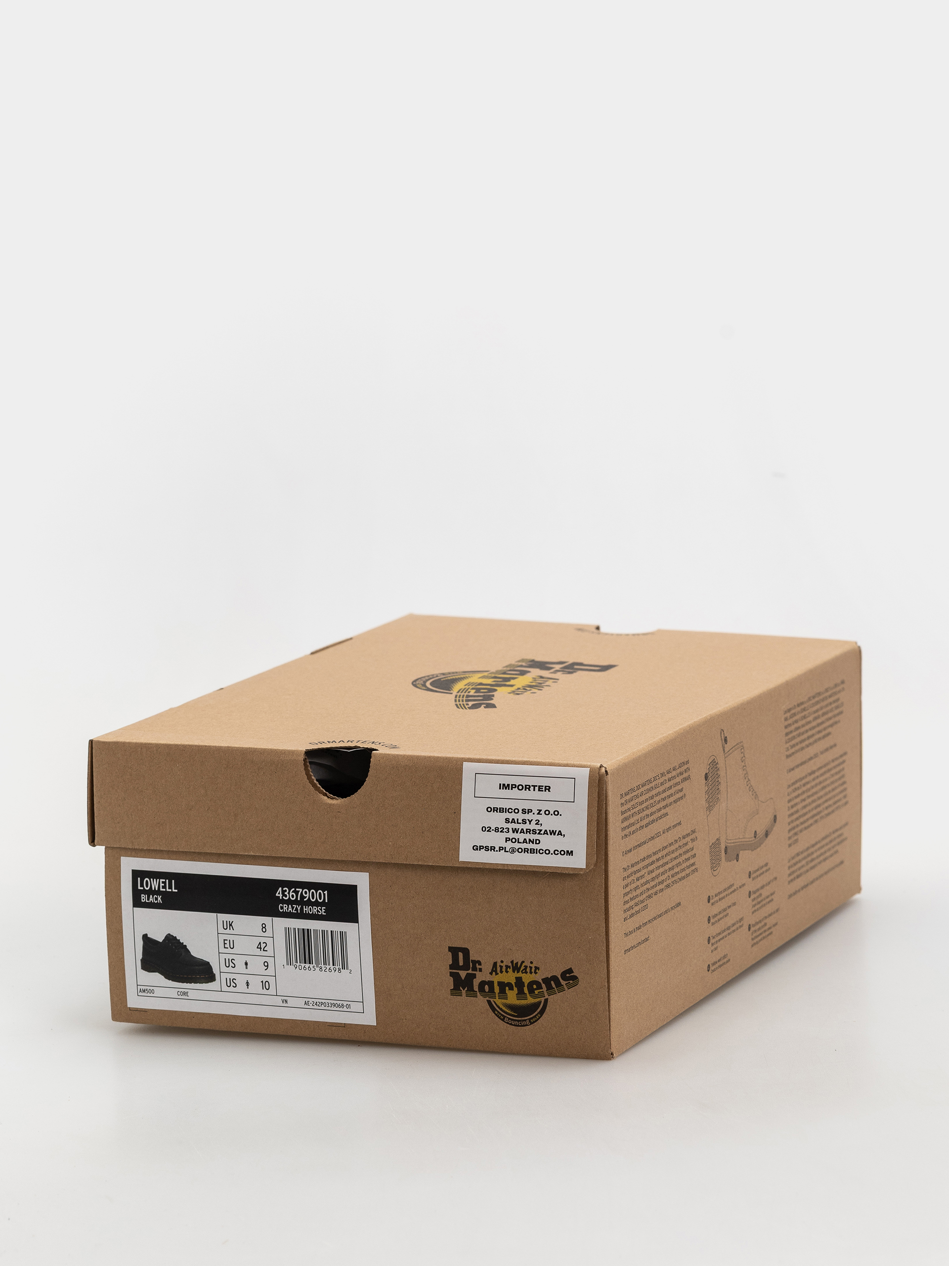 Взуття Dr. Martens Lowell (black)