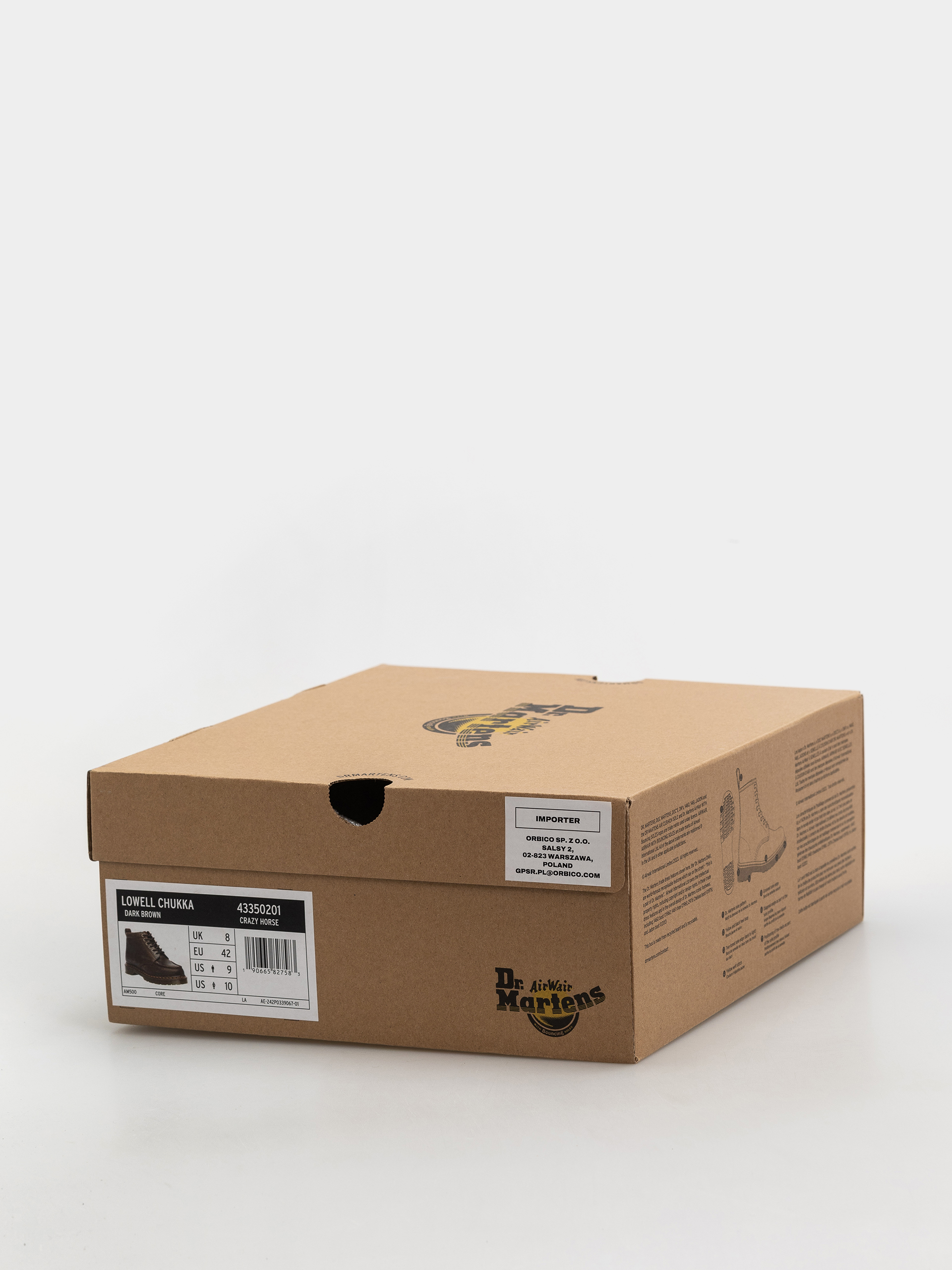 Взуття Dr. Martens Lowell Chukka (dark brown)