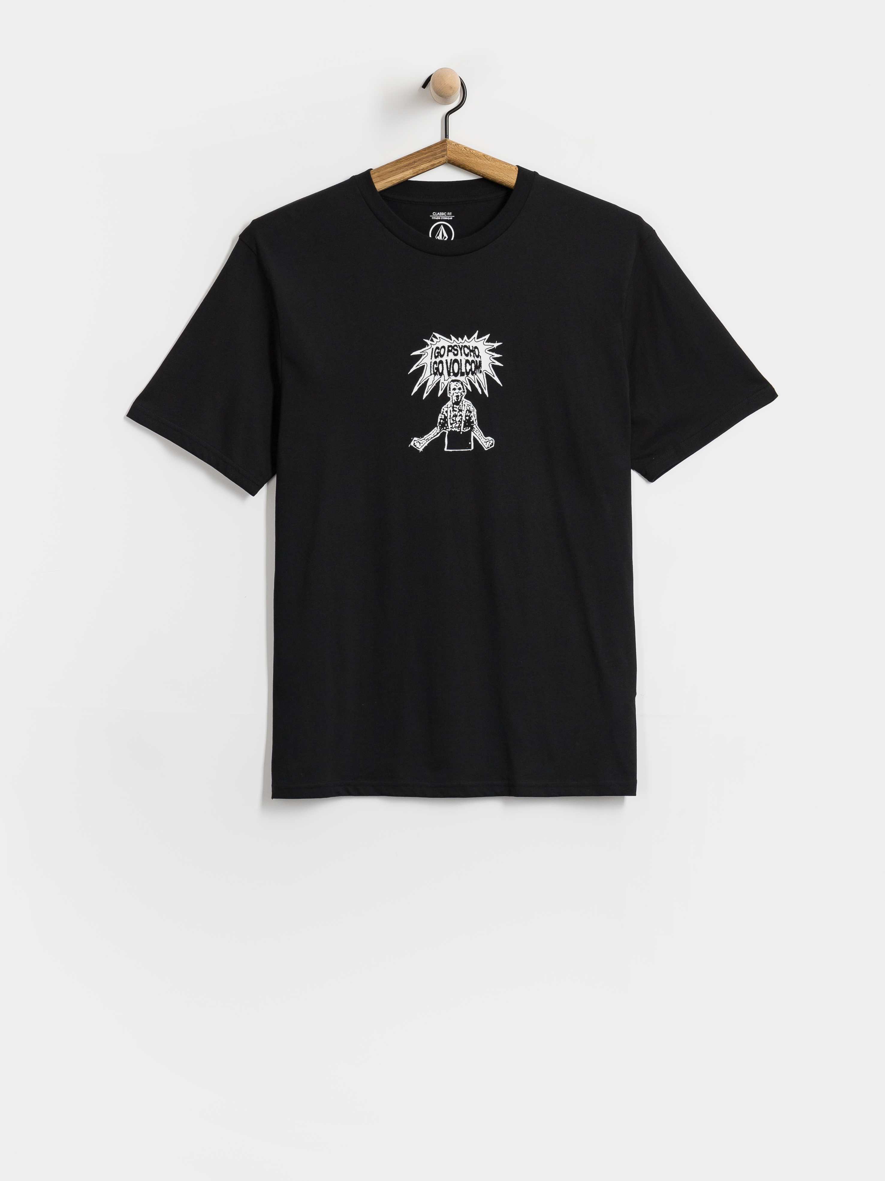 Футболка Volcom I Go Psycho Bsc (black)