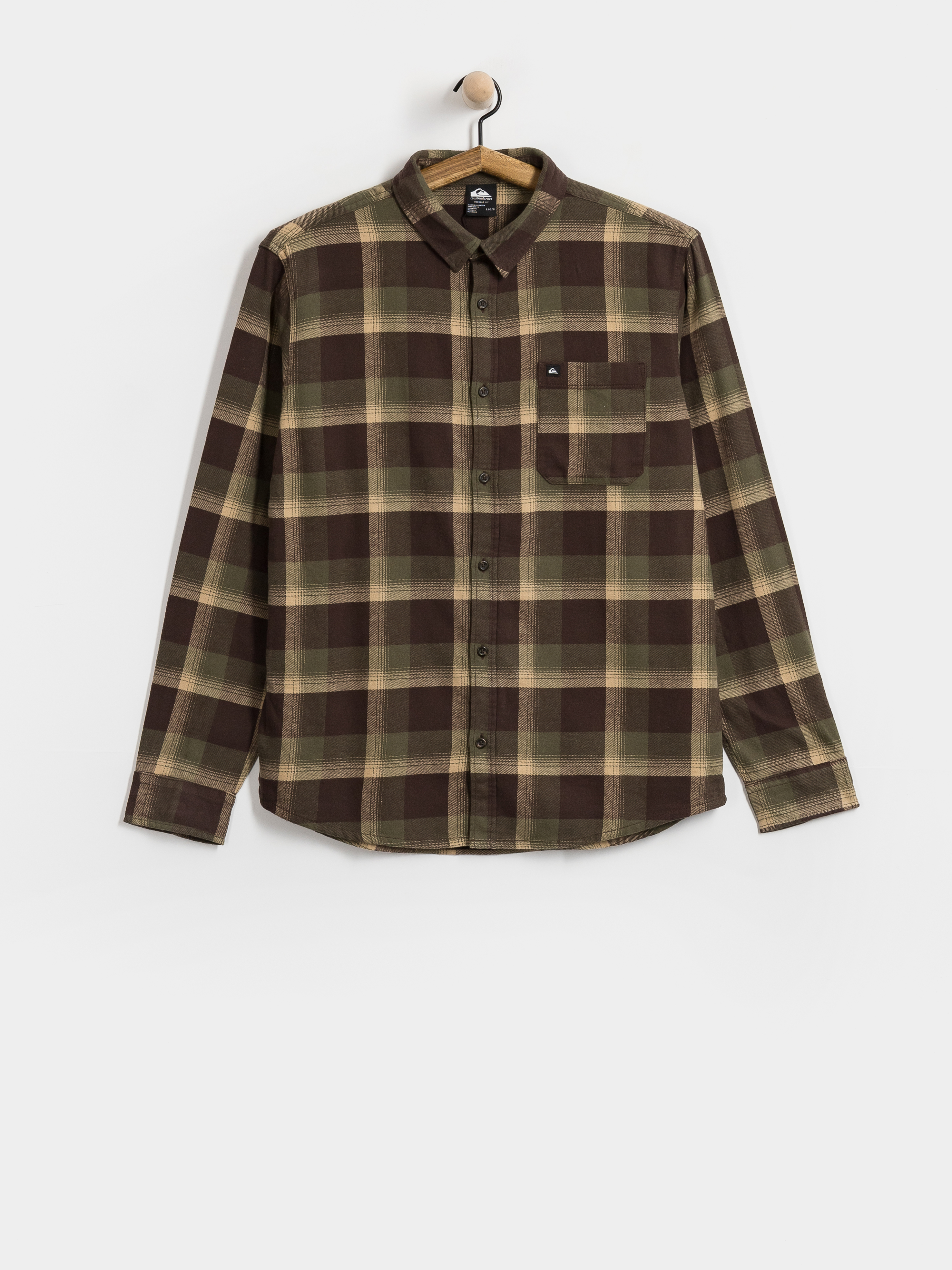 Сорочка Quiksilver Motherfly Plaid (grape leaf motherfly)
