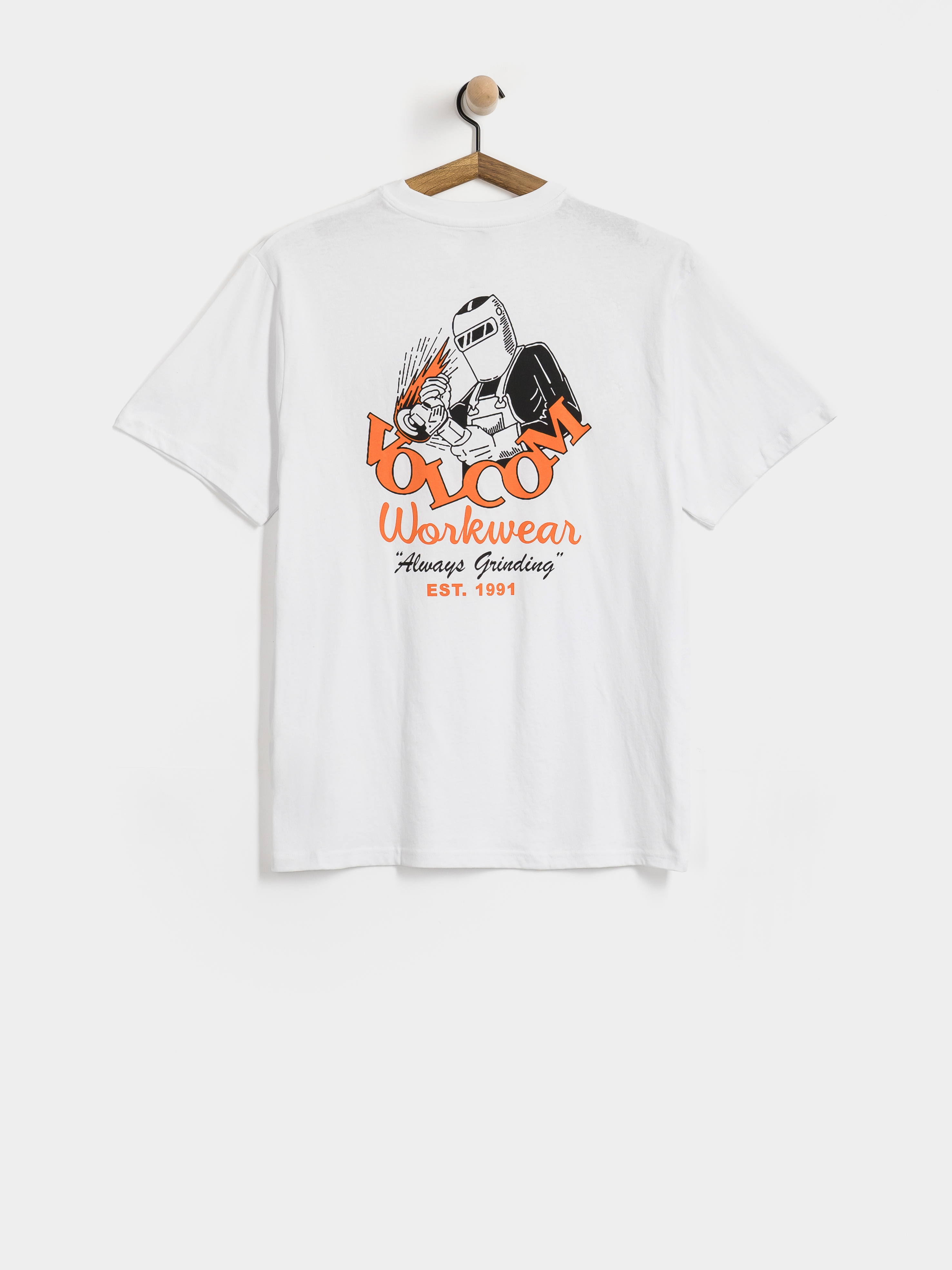 Футболка Volcom Always Grinding (white)