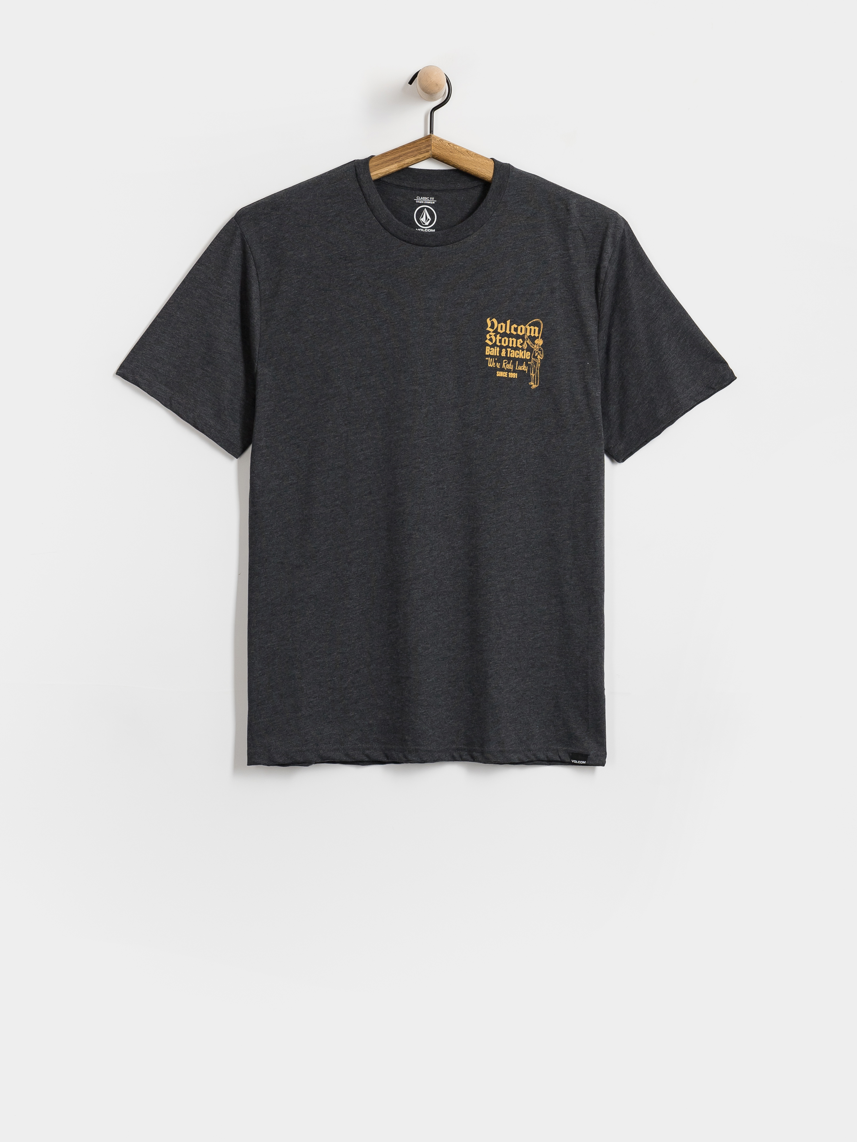 Футболка Volcom Reely Lucky Hth (heather black)