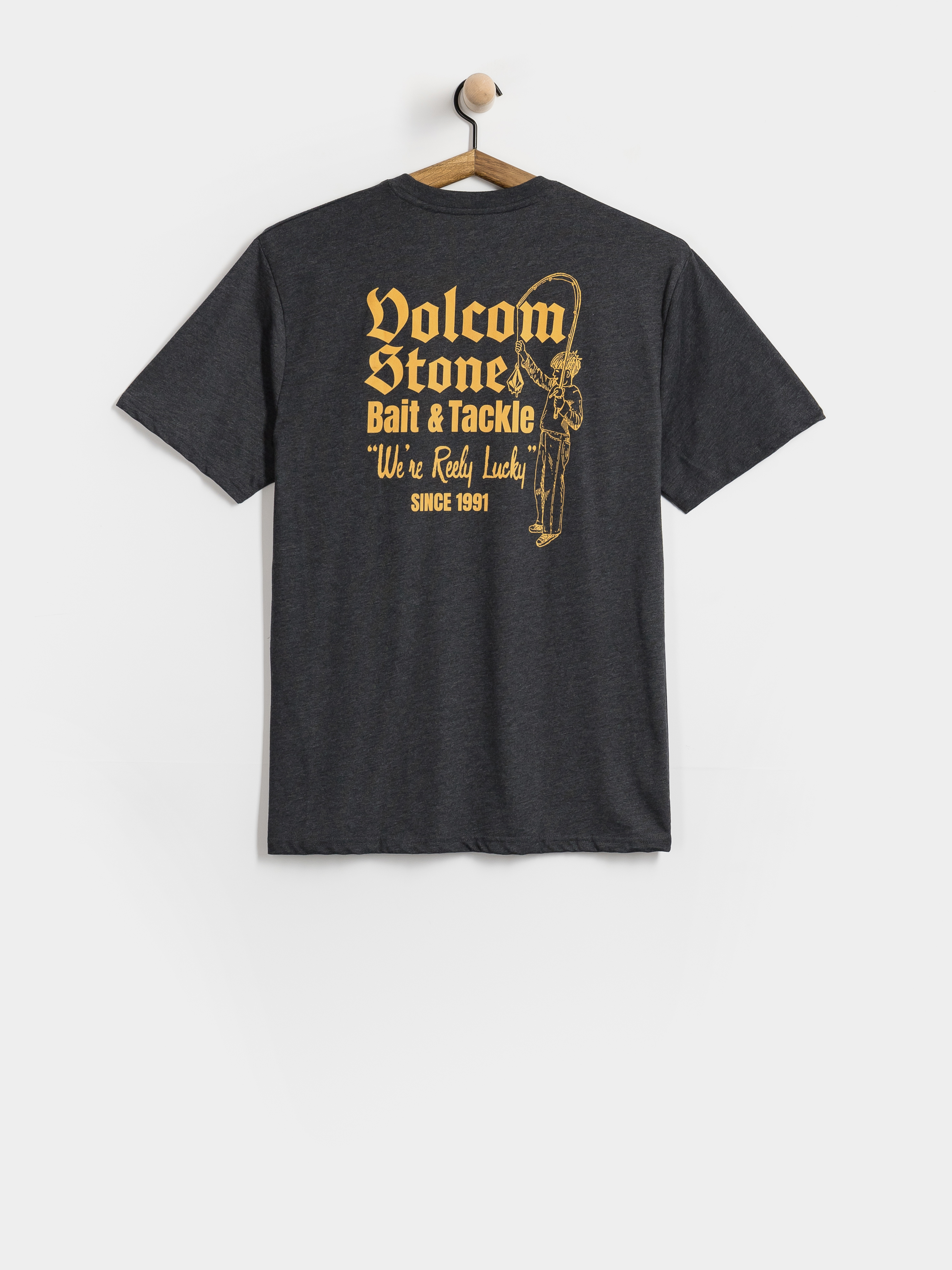 Футболка Volcom Reely Lucky Hth (heather black)