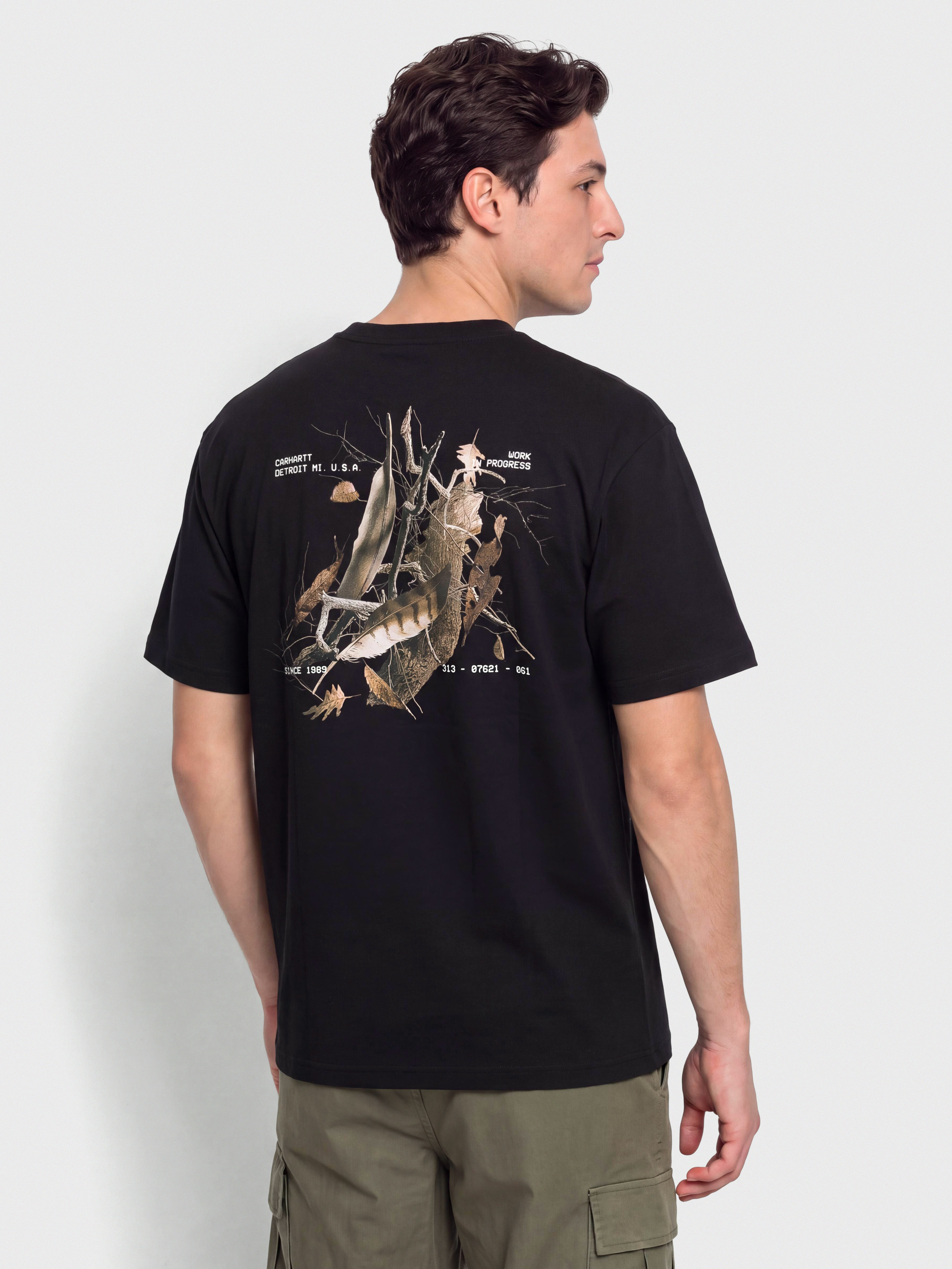 u0424u0443u0442u0431u043eu043bu043au0430 Carhartt WIP Feather Progress (black)