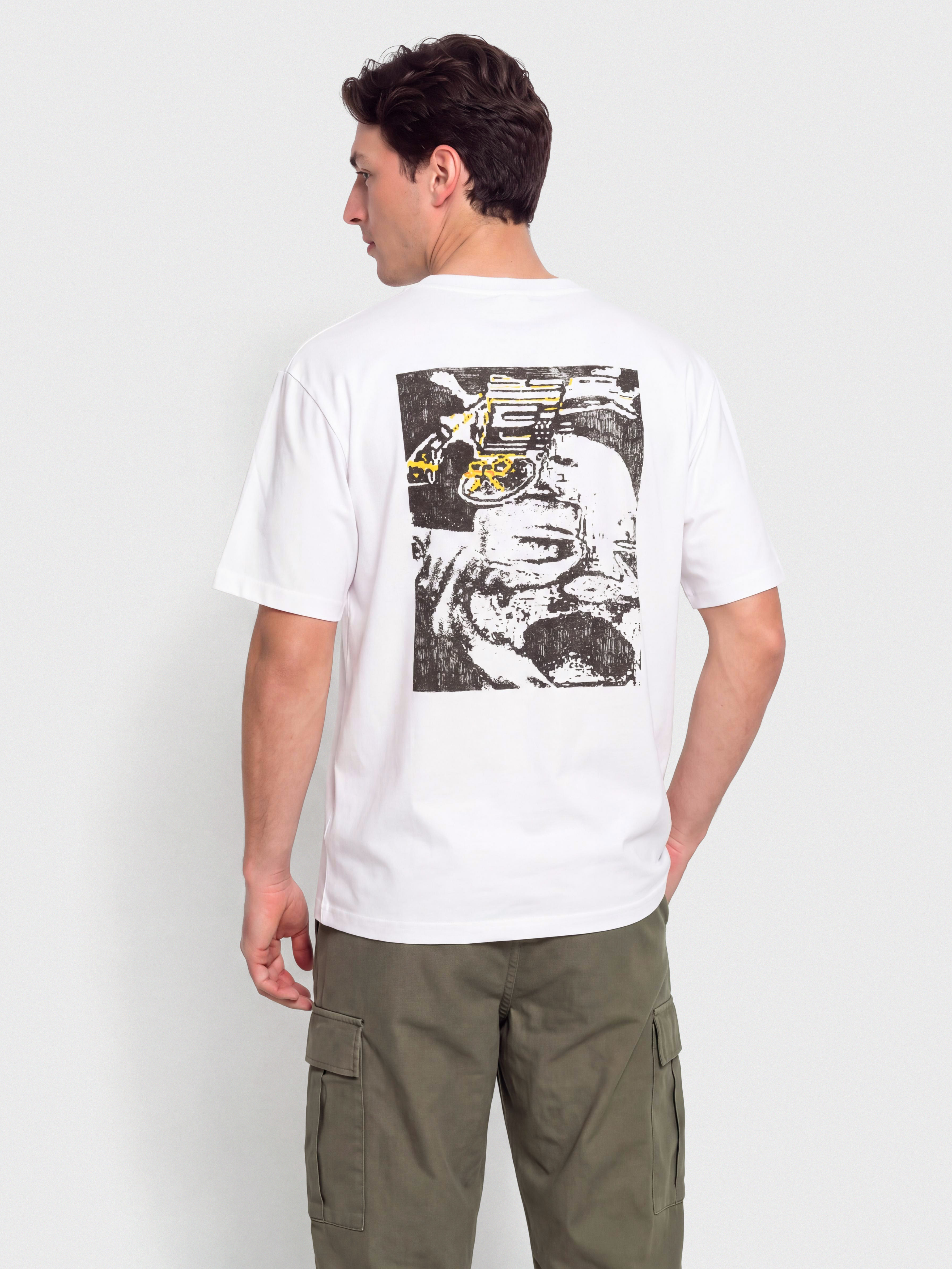 Футболка Polar Skate Conflict Scenario (white)