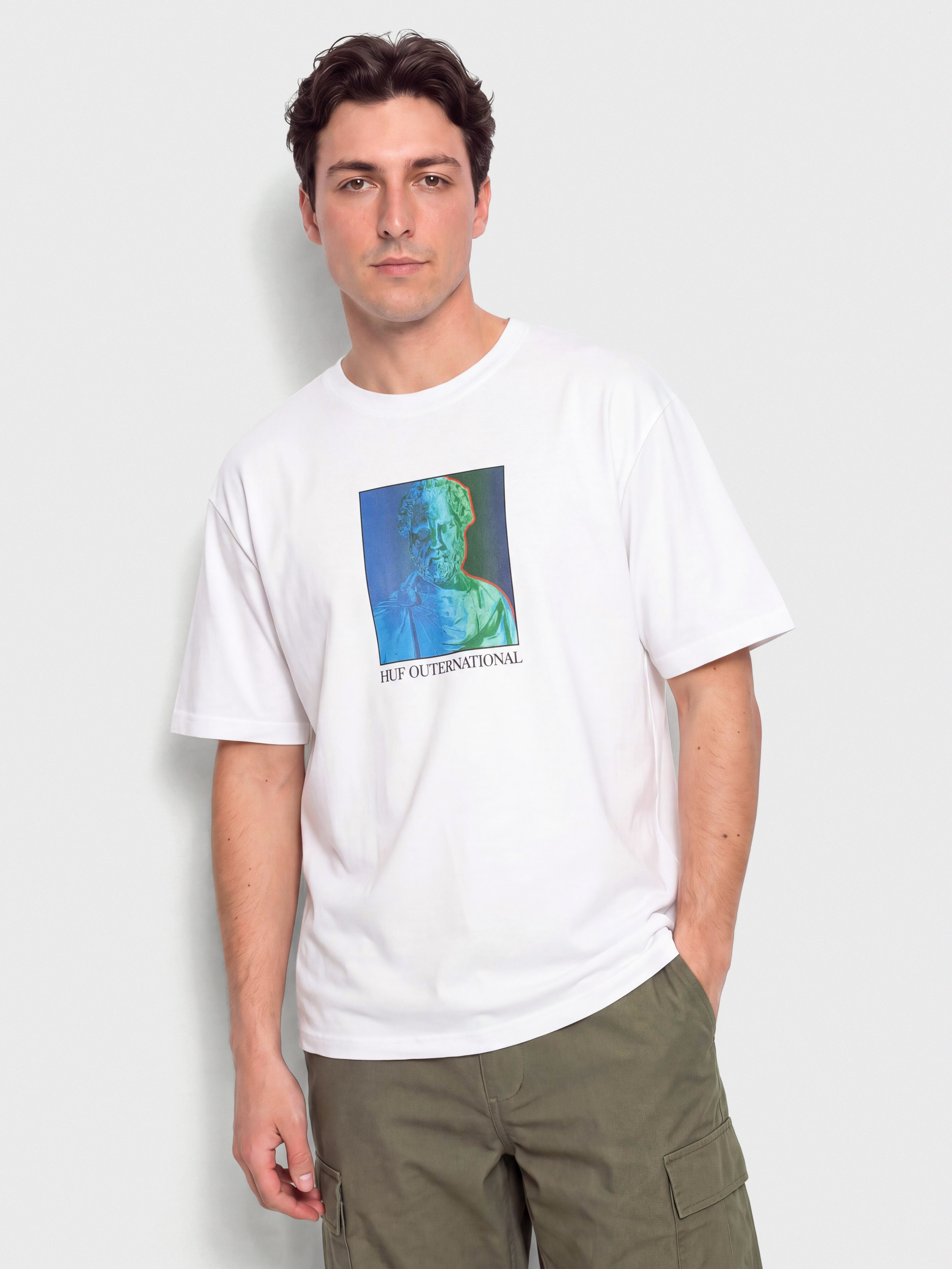 Футболка HUF Higher Education (white)