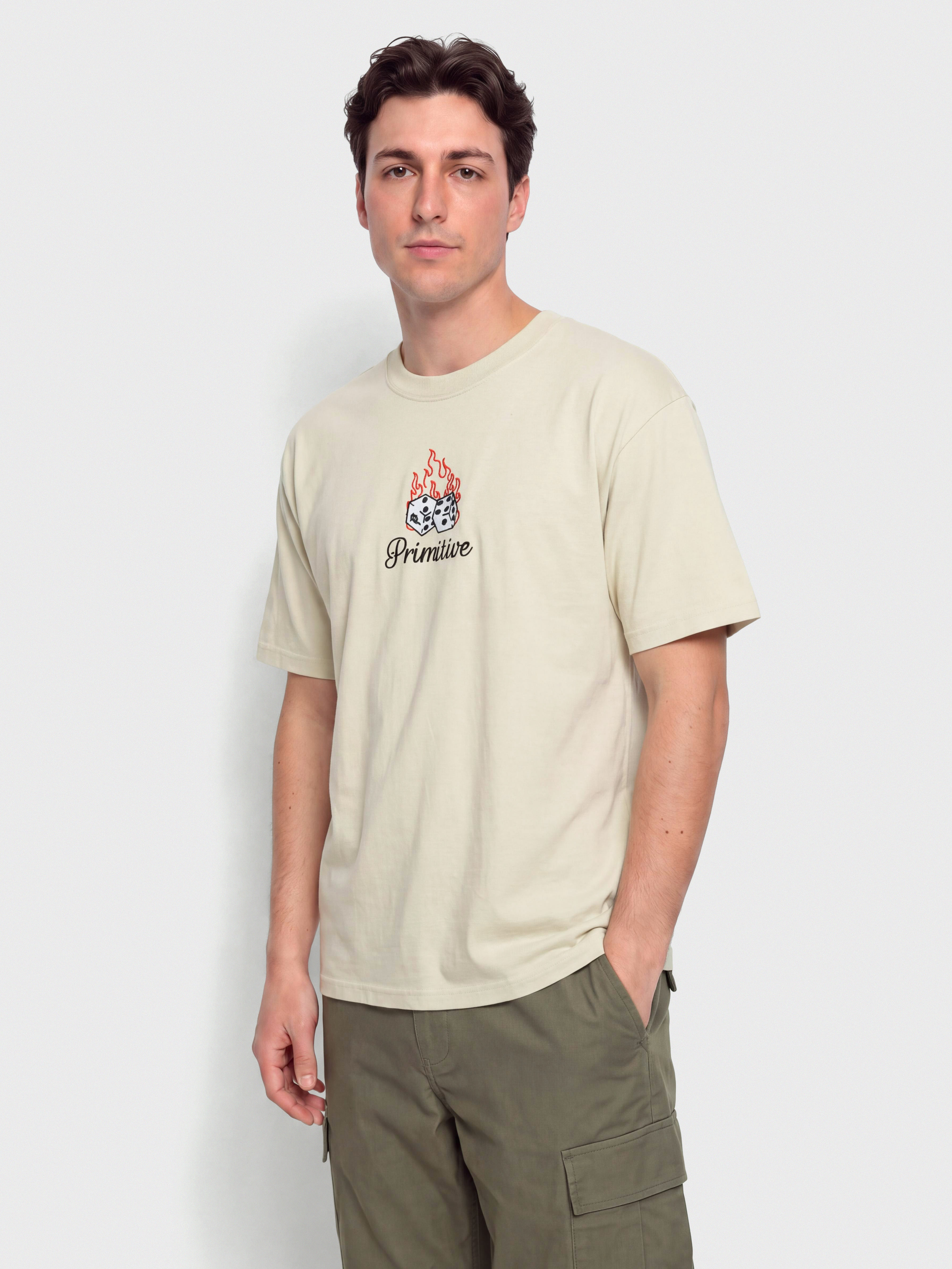 Футболка Primitive Big City (cream)