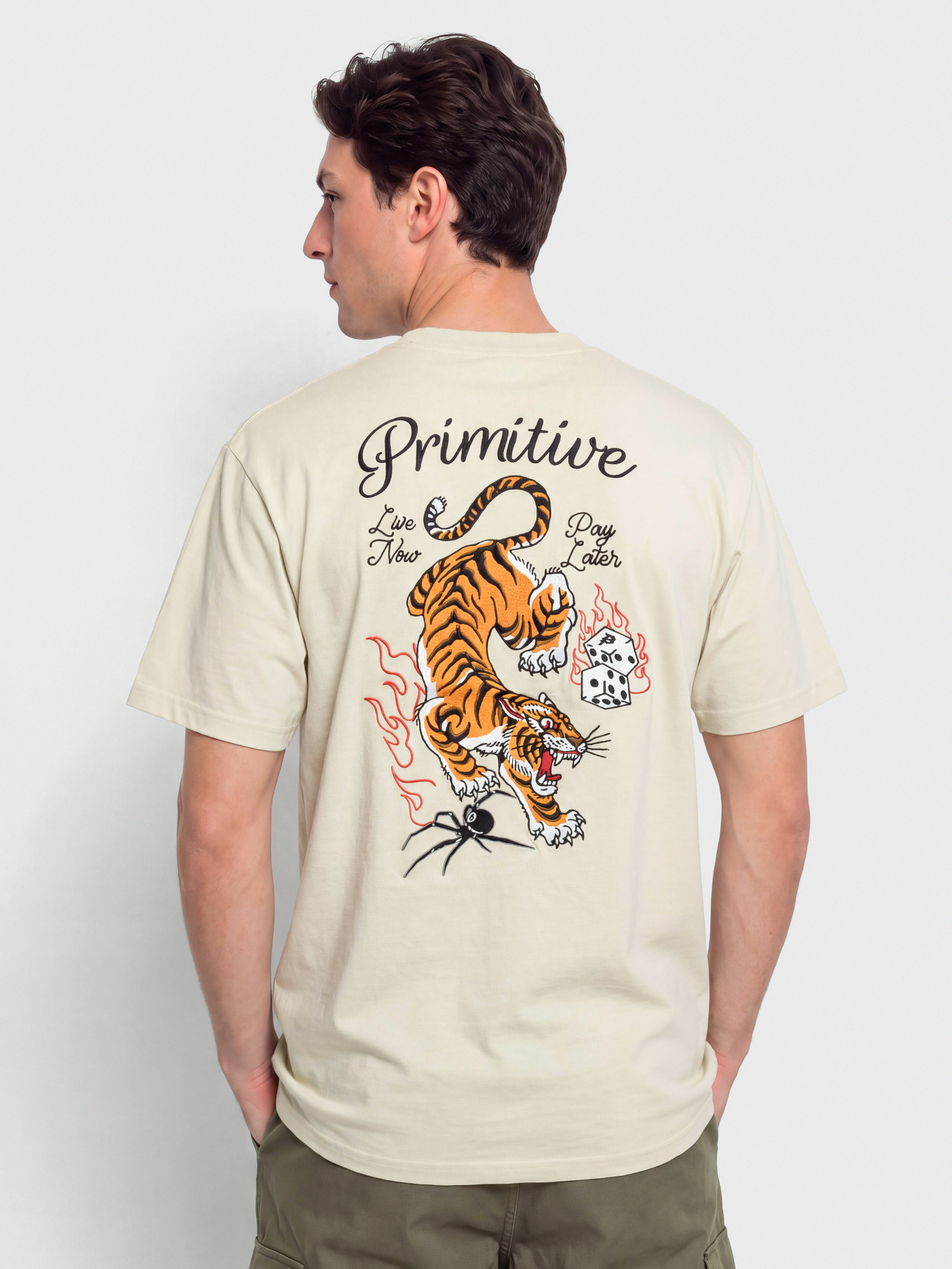 Футболка Primitive Big City (cream)