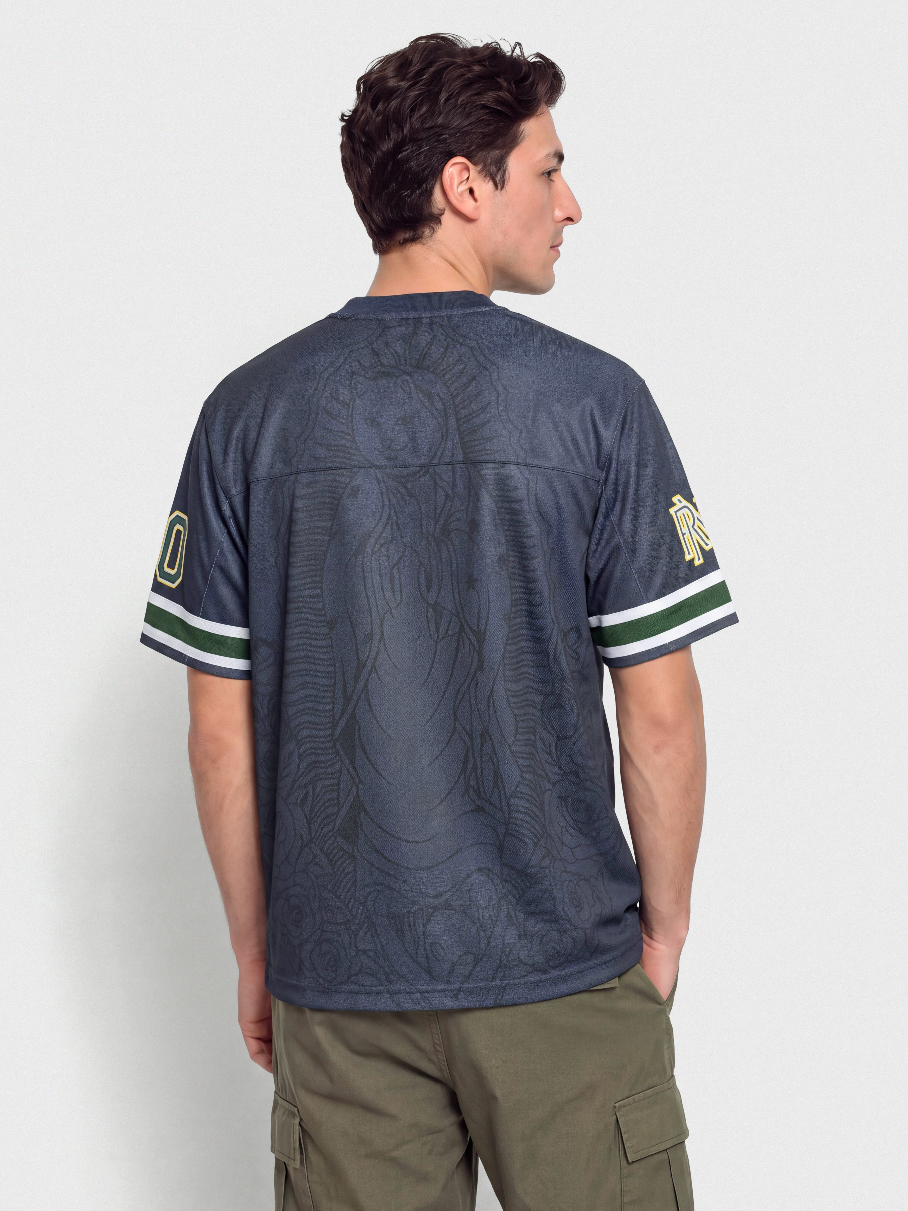 Футболка RipNDip Mother Nerm Football Jersey (navy)