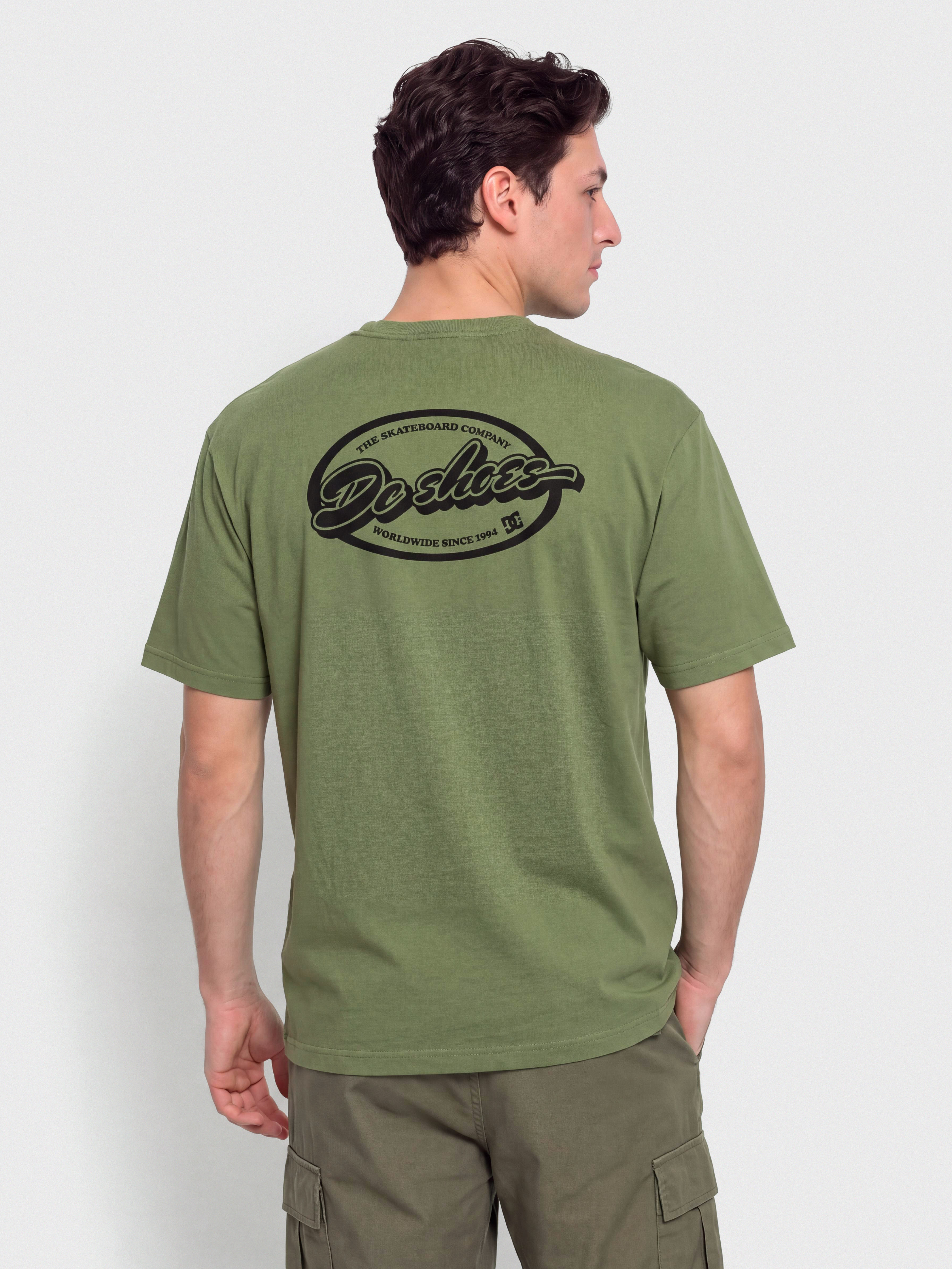Футболка DC Melted Core (bronze green)