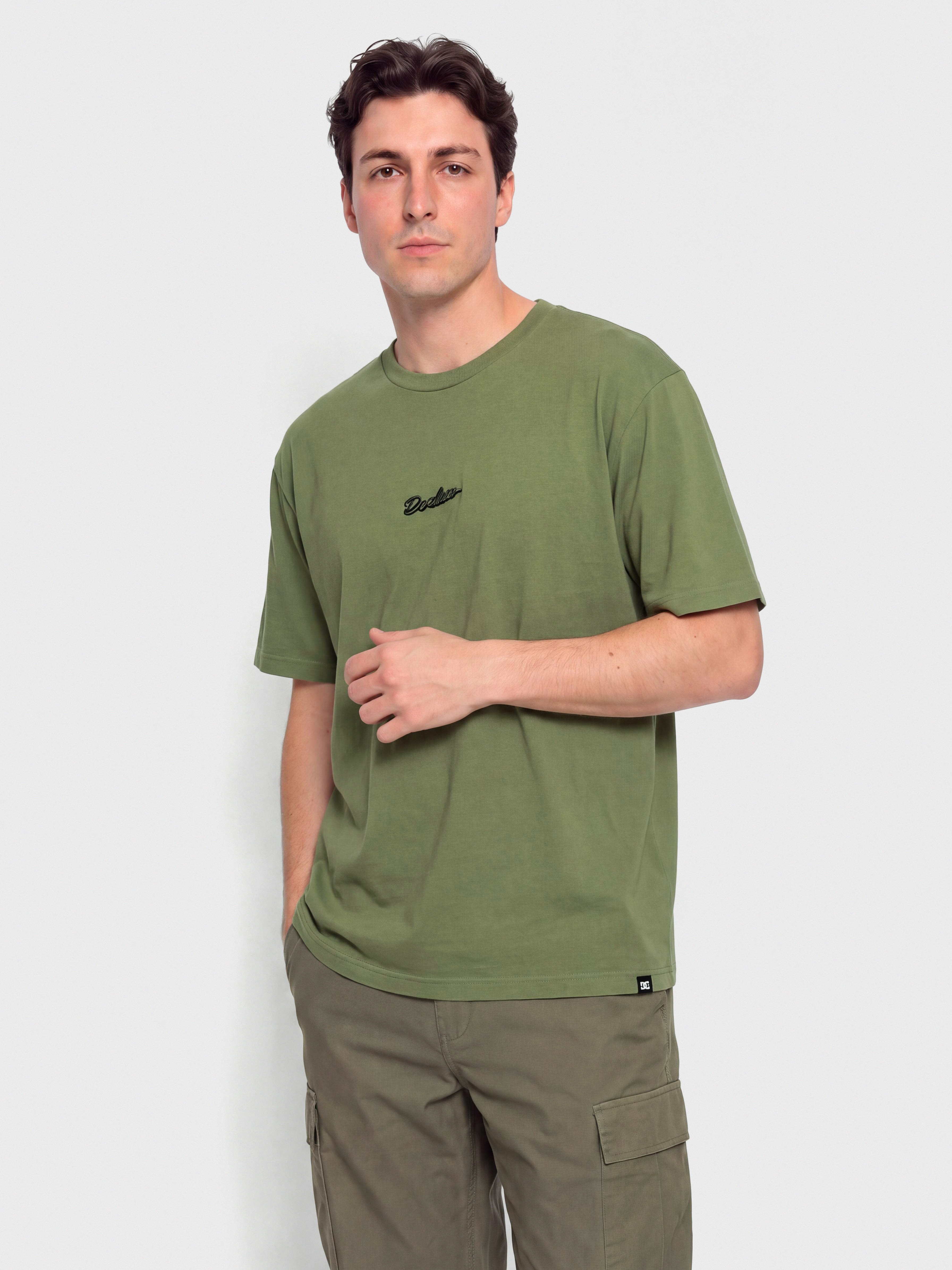 Футболка DC Melted Core (bronze green)