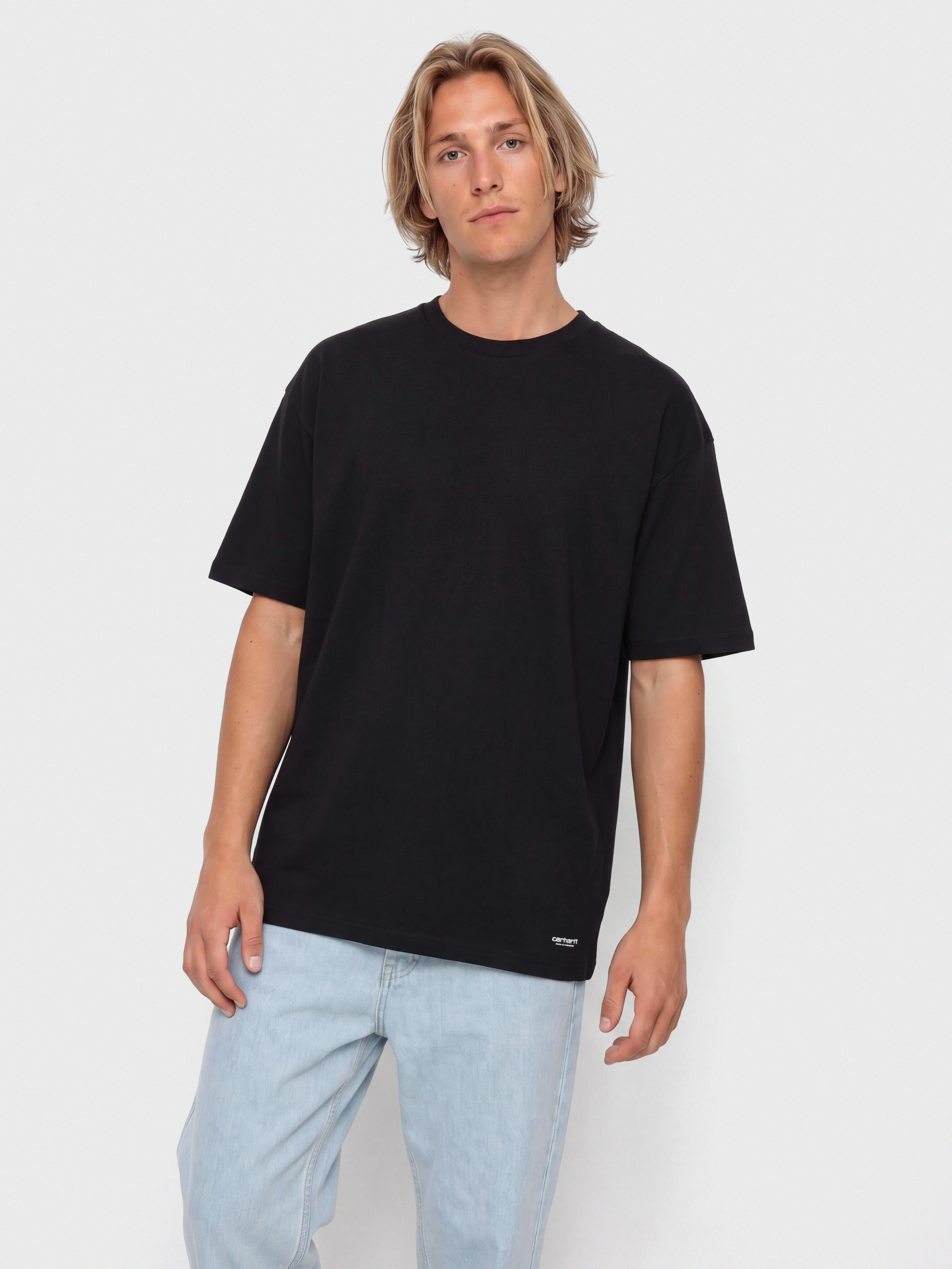 u0424u0443u0442u0431u043eu043bu043au0430 Carhartt WIP Standard 2 pack (black/black)