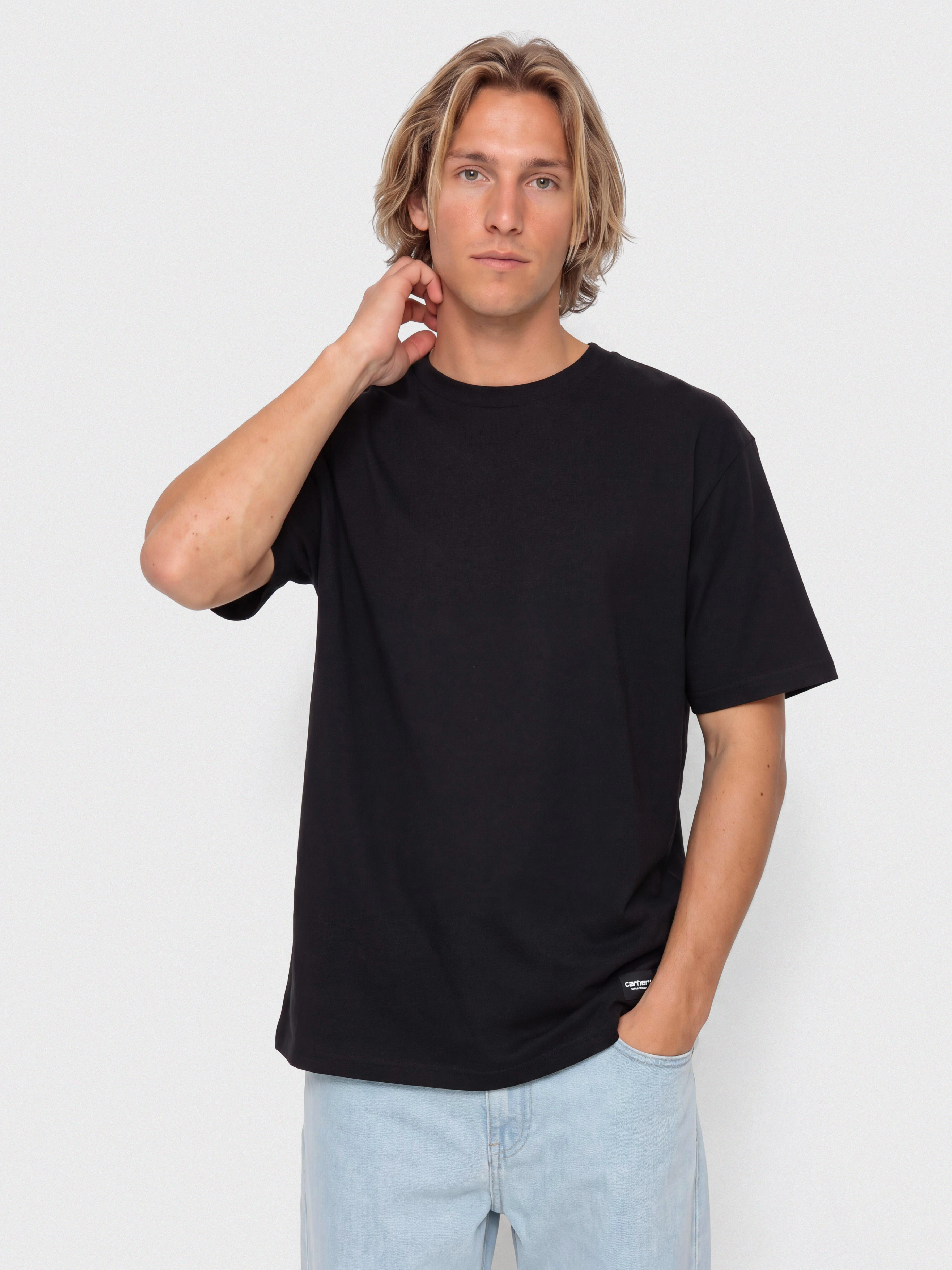 Футболка Carhartt WIP Standard 2 pack (black/black)