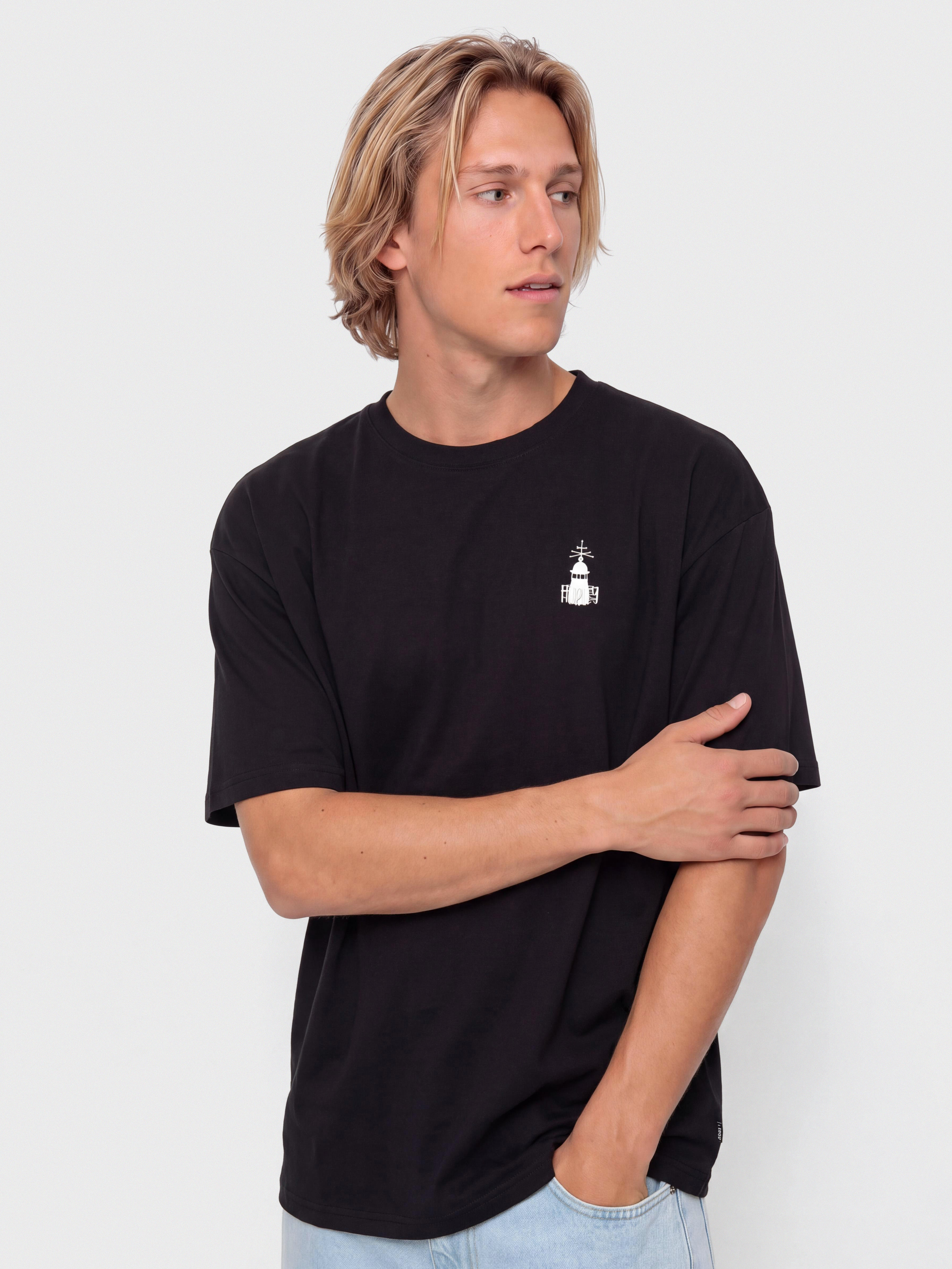 Футболка Hurley Nazare Sqns (black)