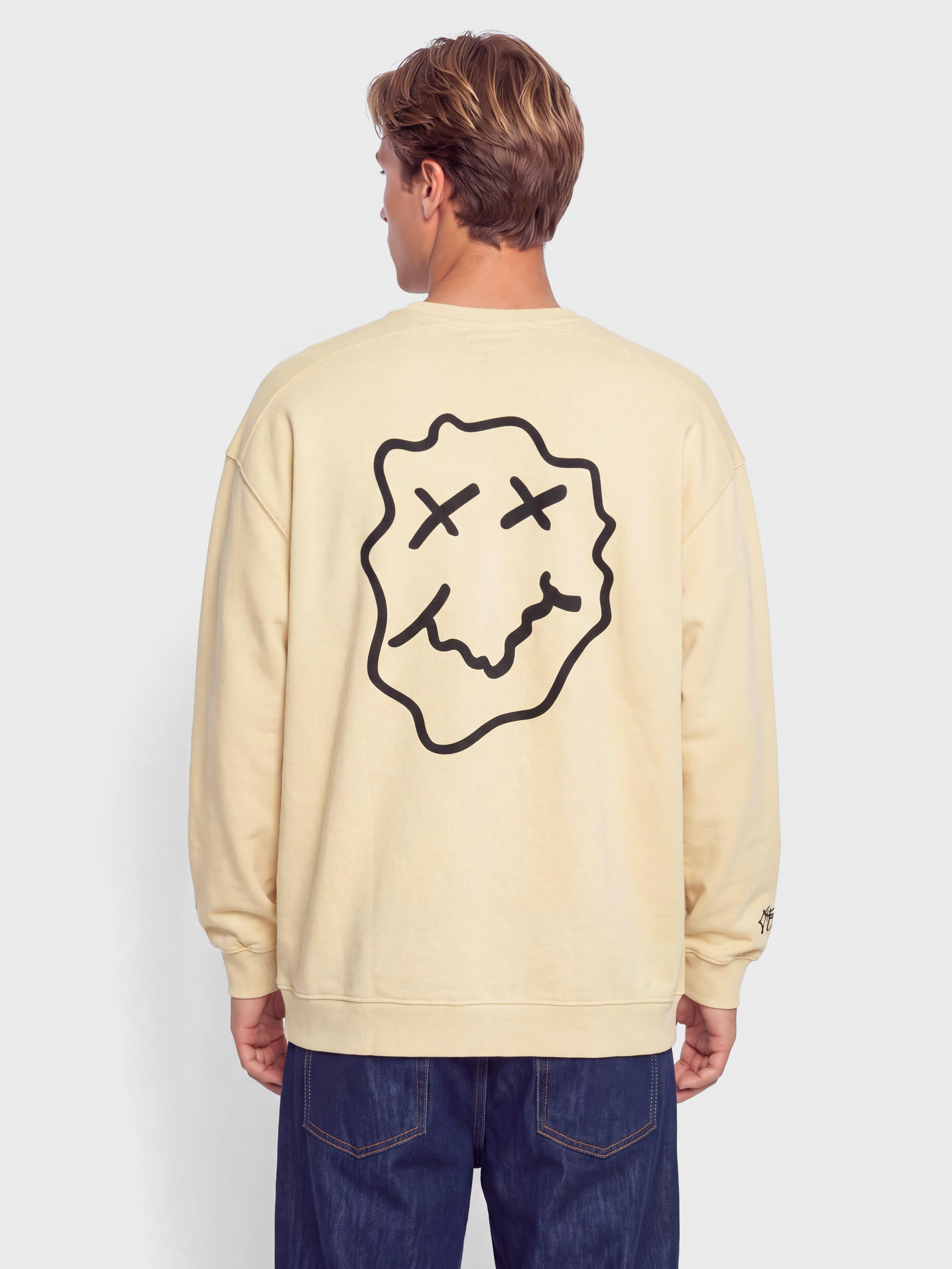 u0421u0432u0456u0442u0448u043eu0442 Hurley Smile Crew (cream)