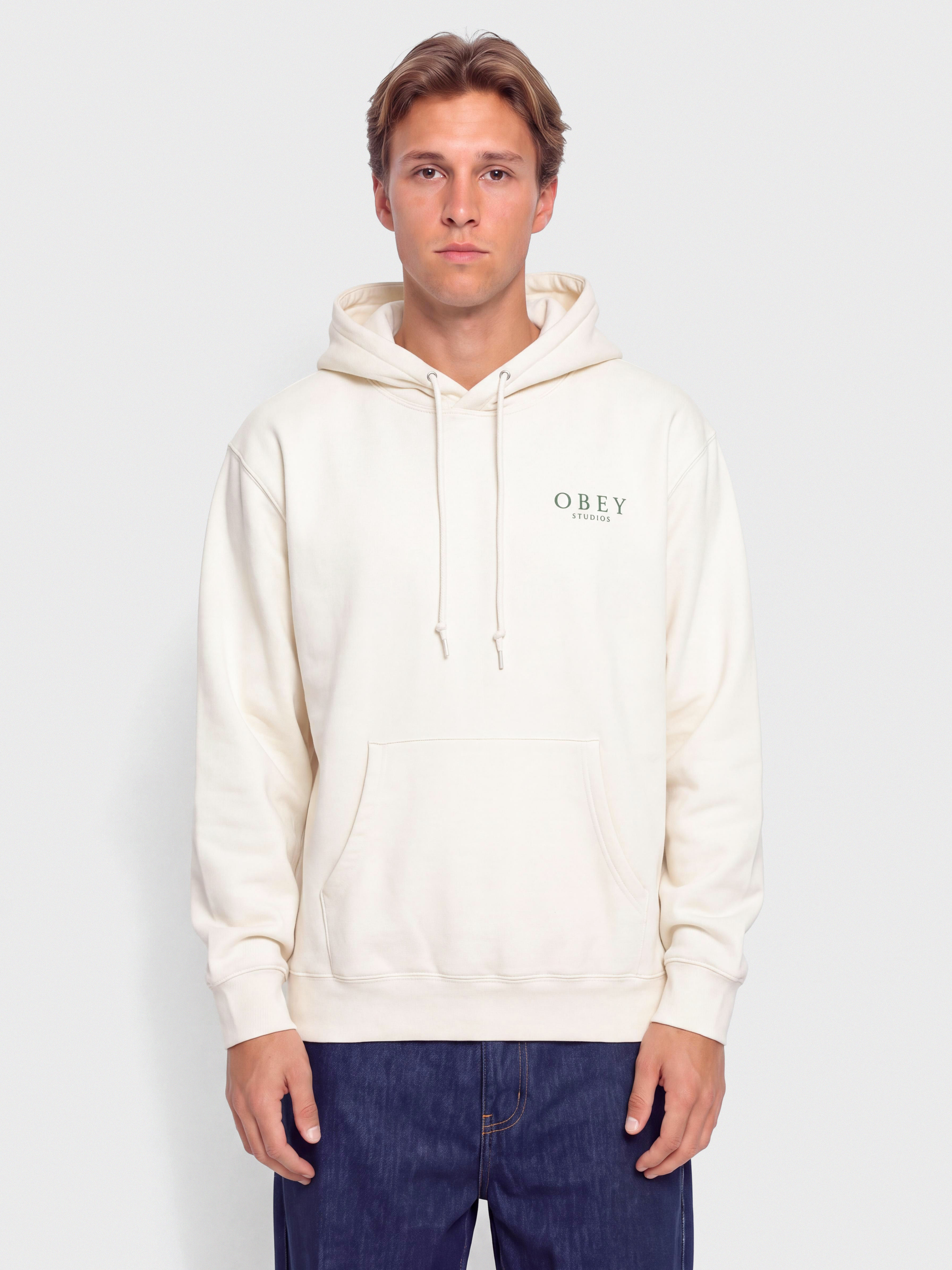 Світшот OBEY Flores Robus (unbleached)
