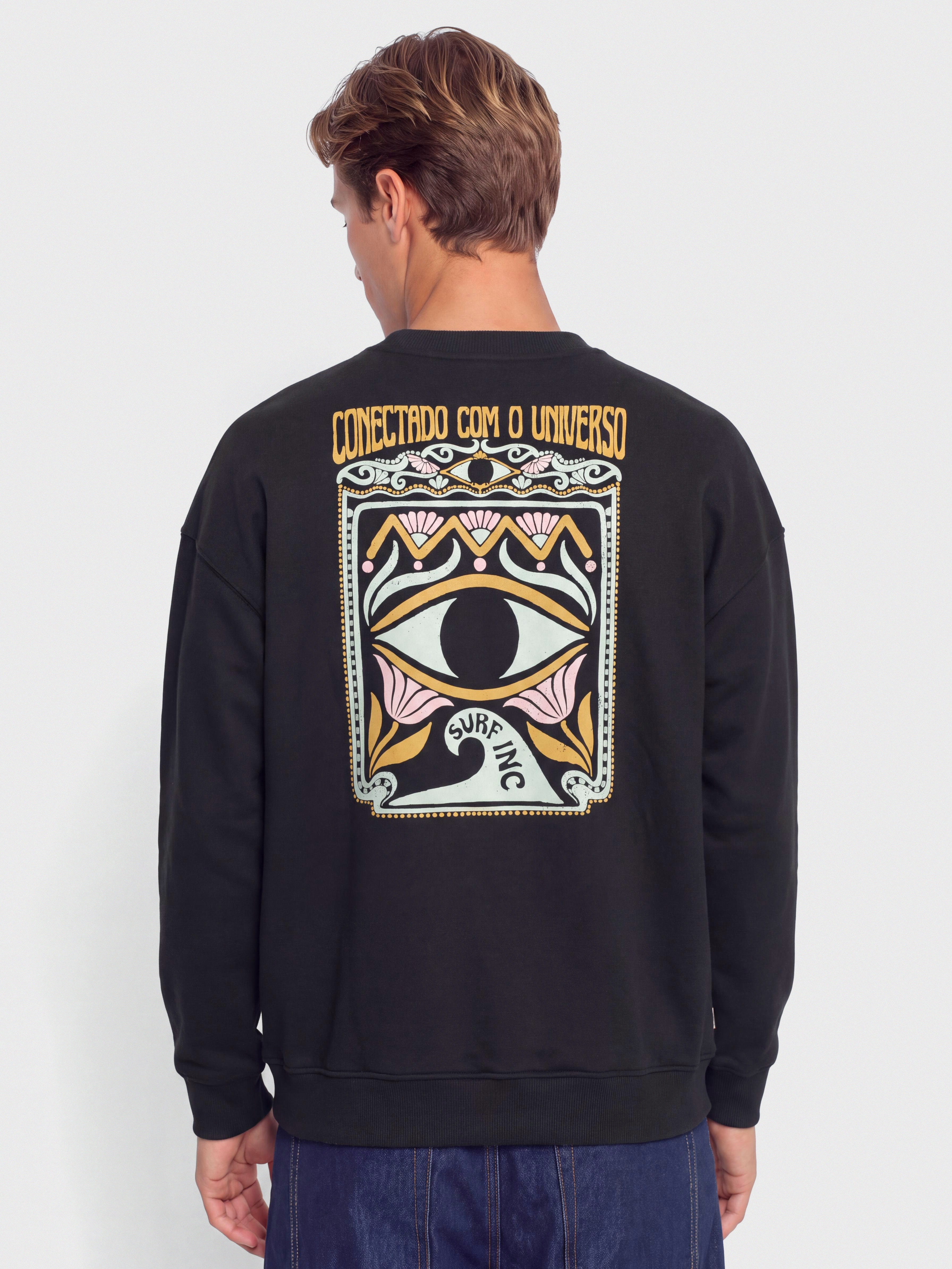 Світшот Surf Inc Conectado (acid black)