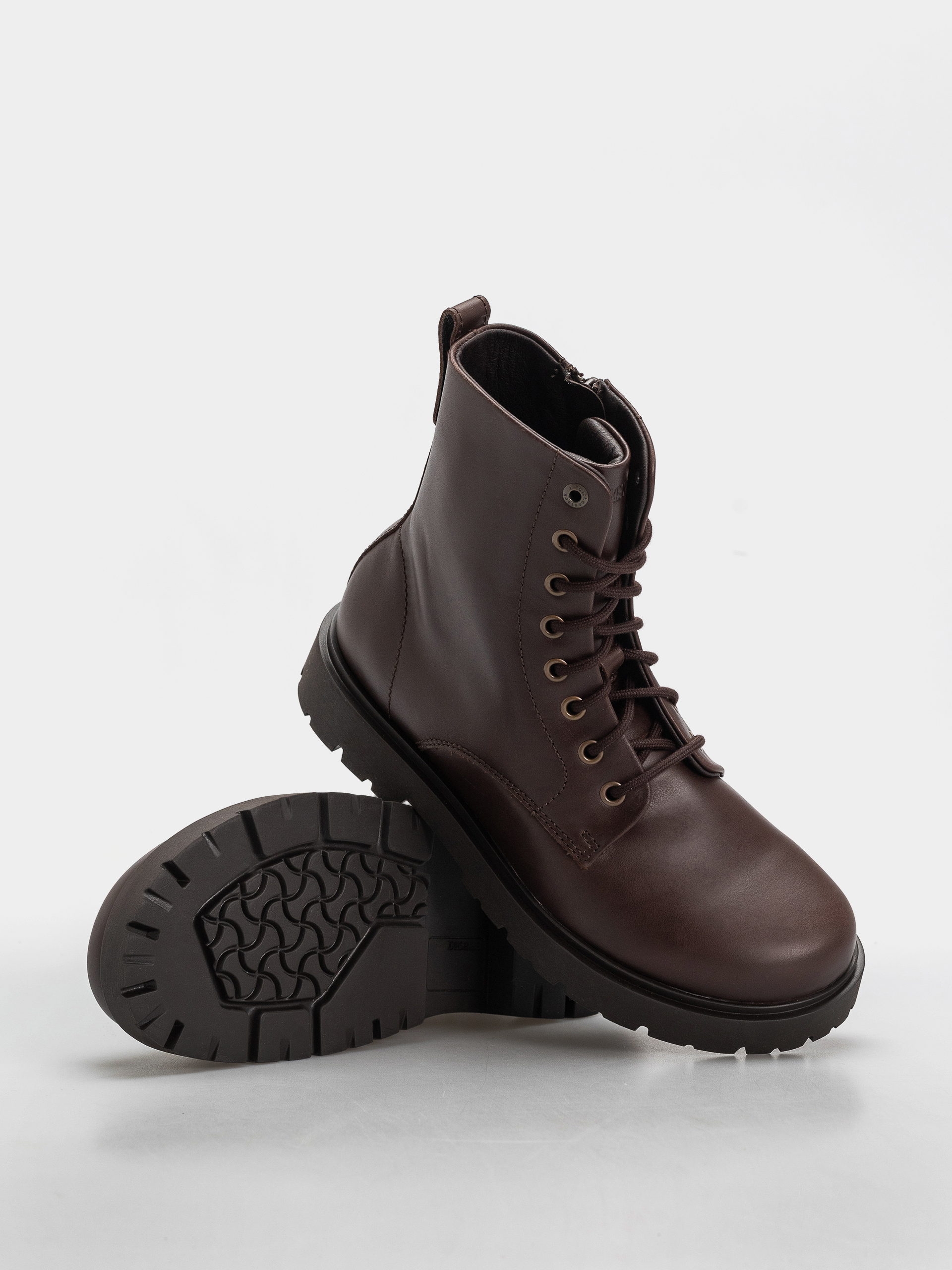 Взуття Birkenstock Highwood Mid Lace New Leather Narrow Wmn (carafe)