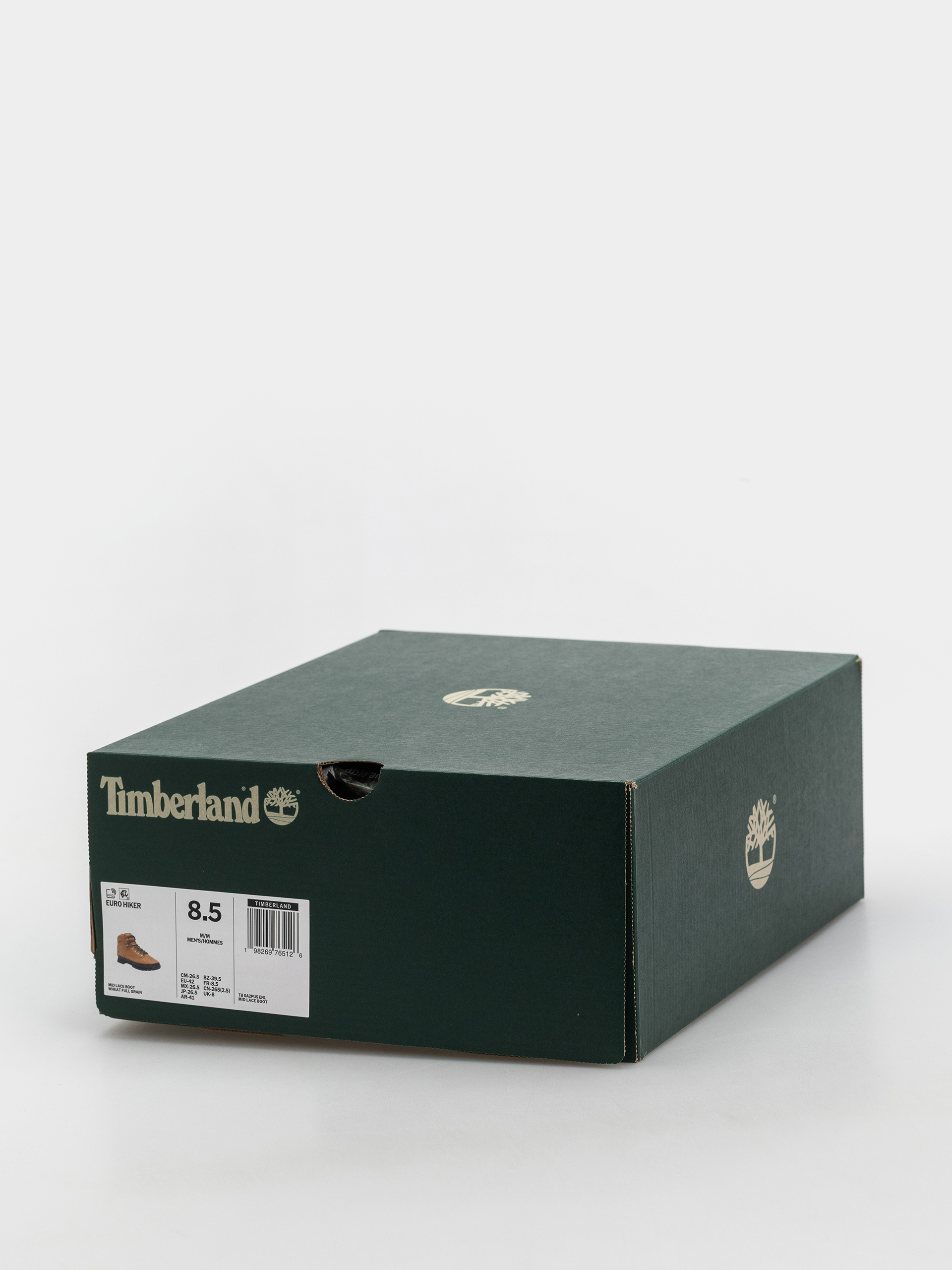 Зимове взуття Timberland Euro Hiker Mid Lace (wheat full grain)