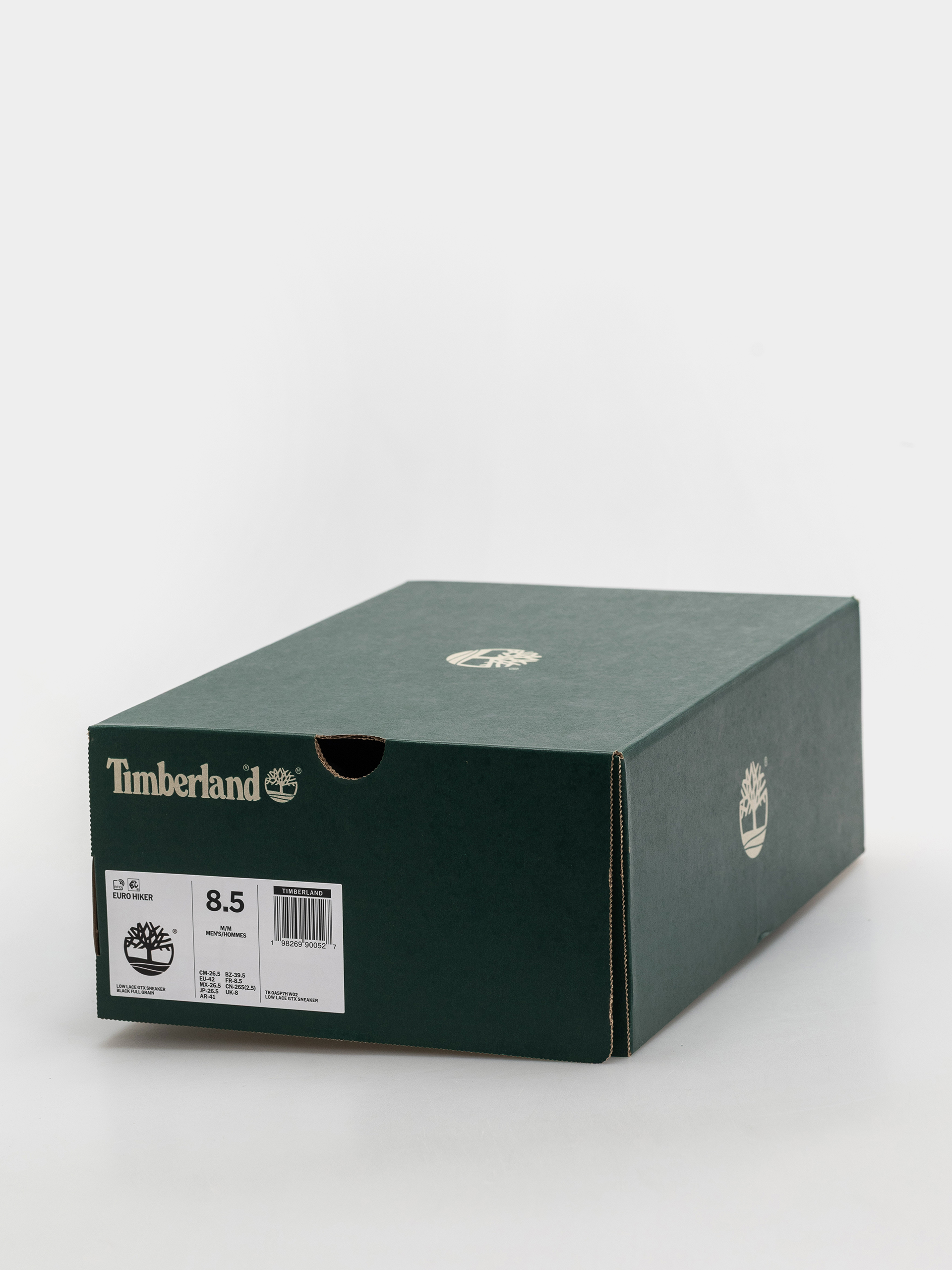 Зимове взуття Timberland Euro Hiker Low Lace Gtx (black full grain w blue)