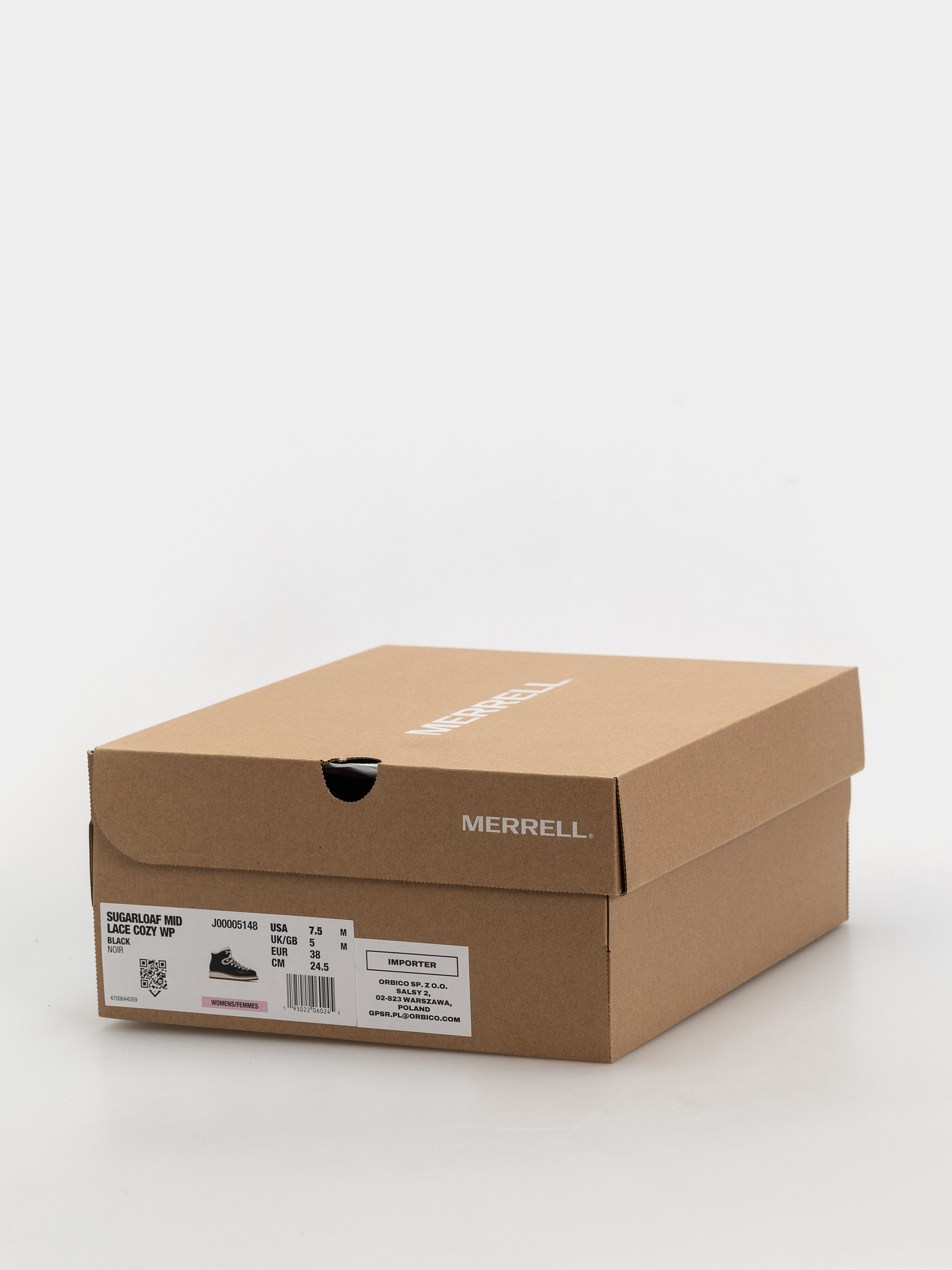Взуття Merrell Sugarloaf Mid Wmn (black)