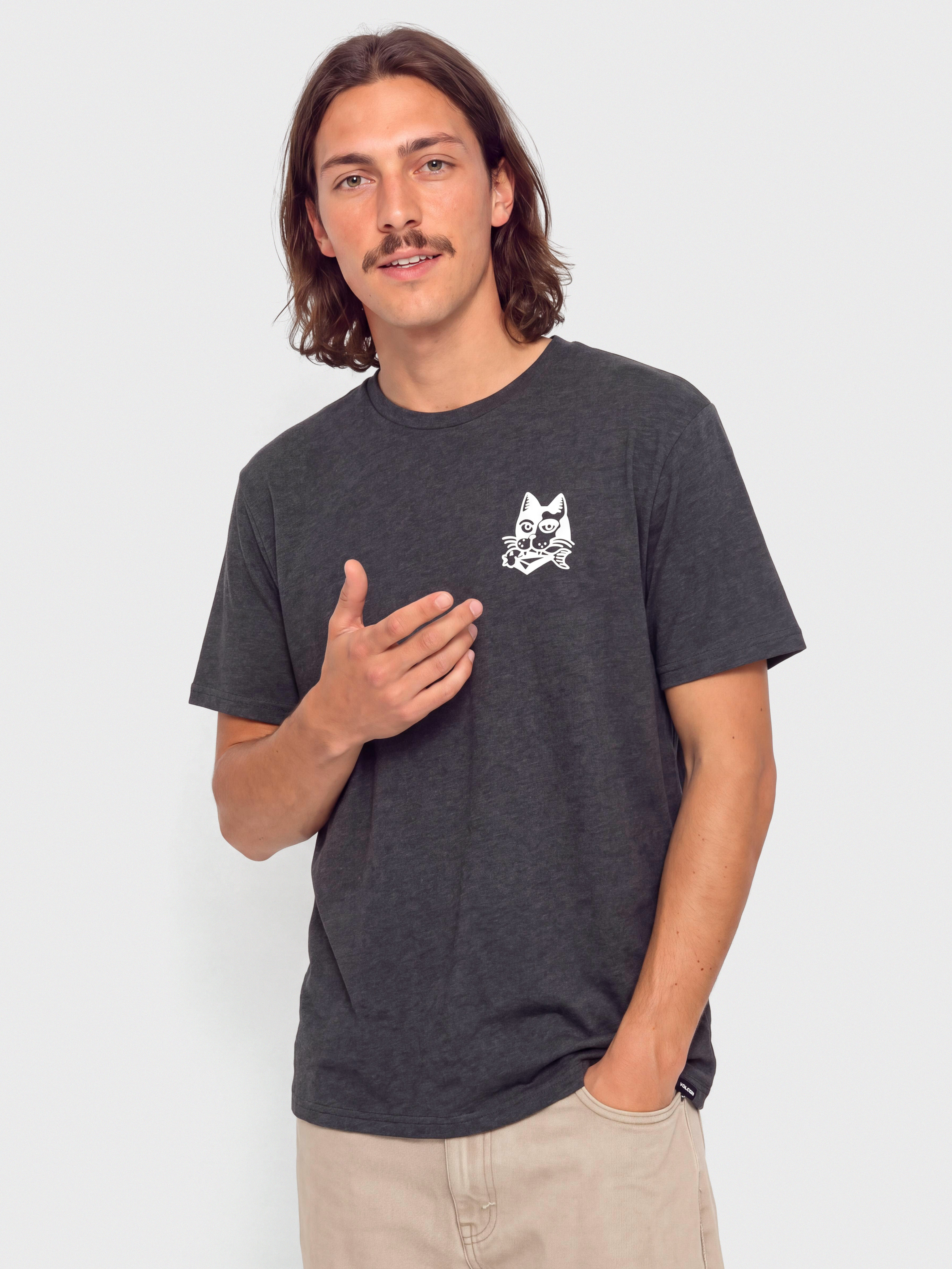 Футболка Volcom Tasty Hth (heather black)