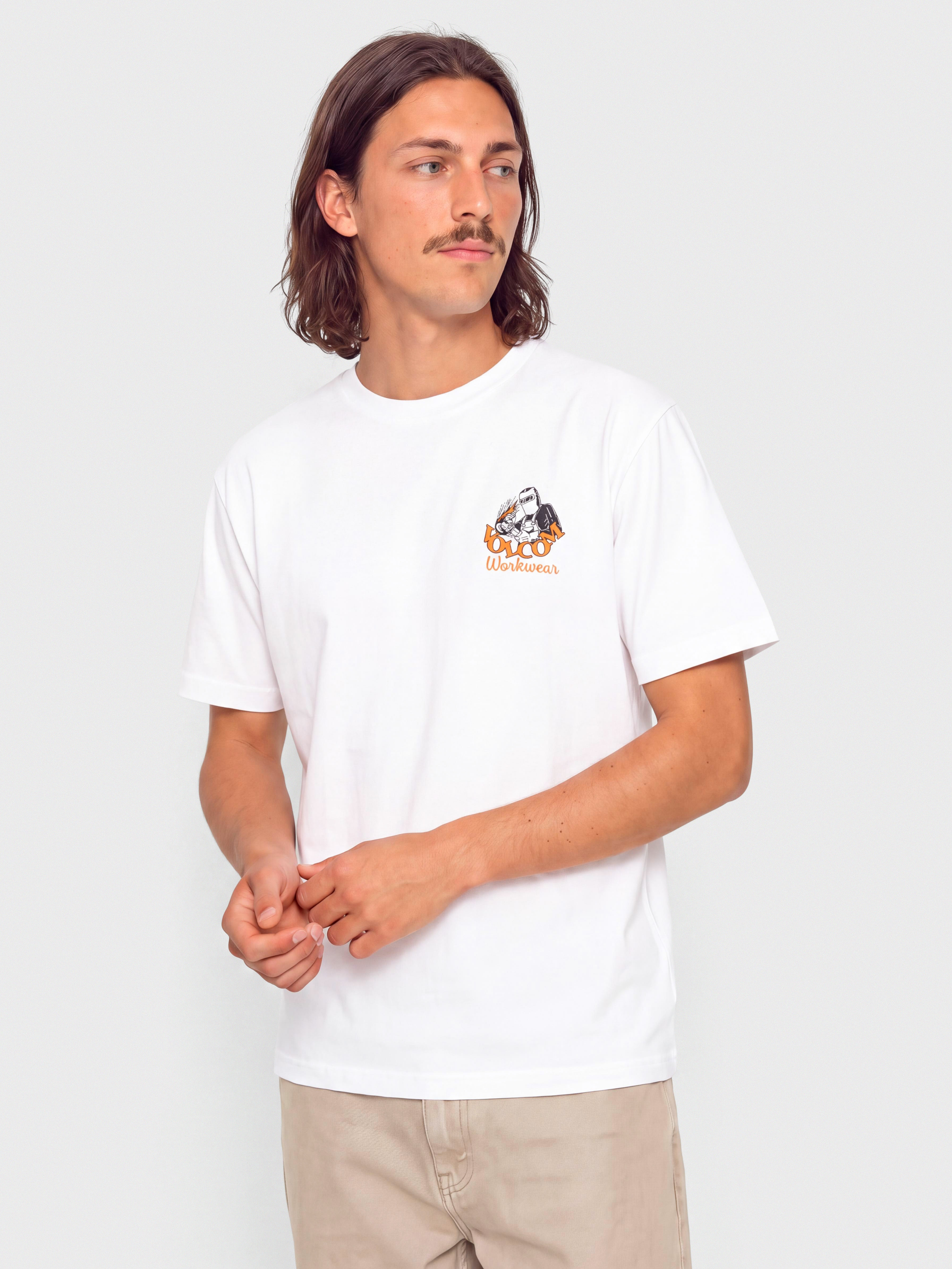 Футболка Volcom Always Grinding (white)