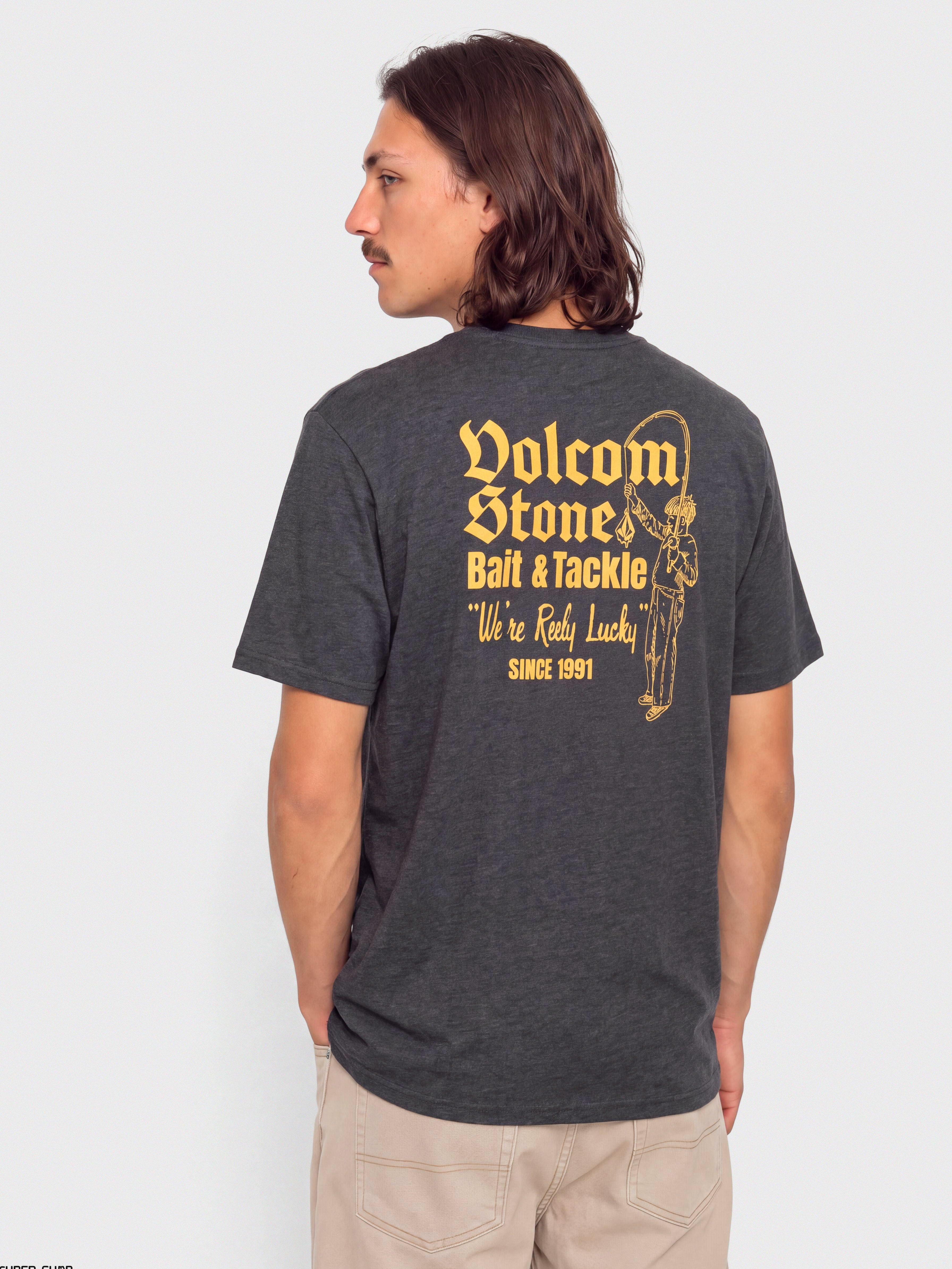 Футболка Volcom Reely Lucky Hth (heather black)