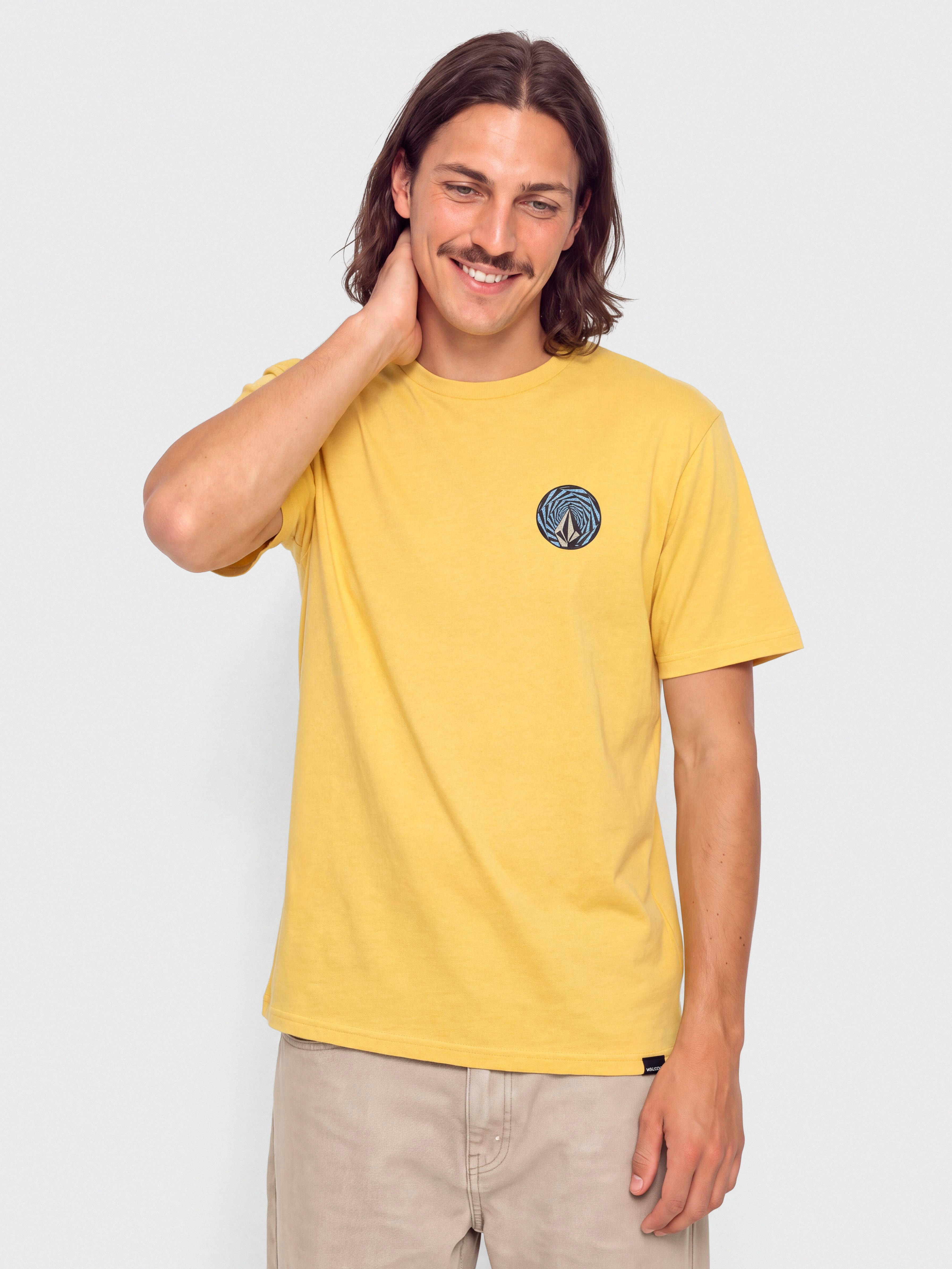 Футболка Volcom Ringstone Hth (mustard)