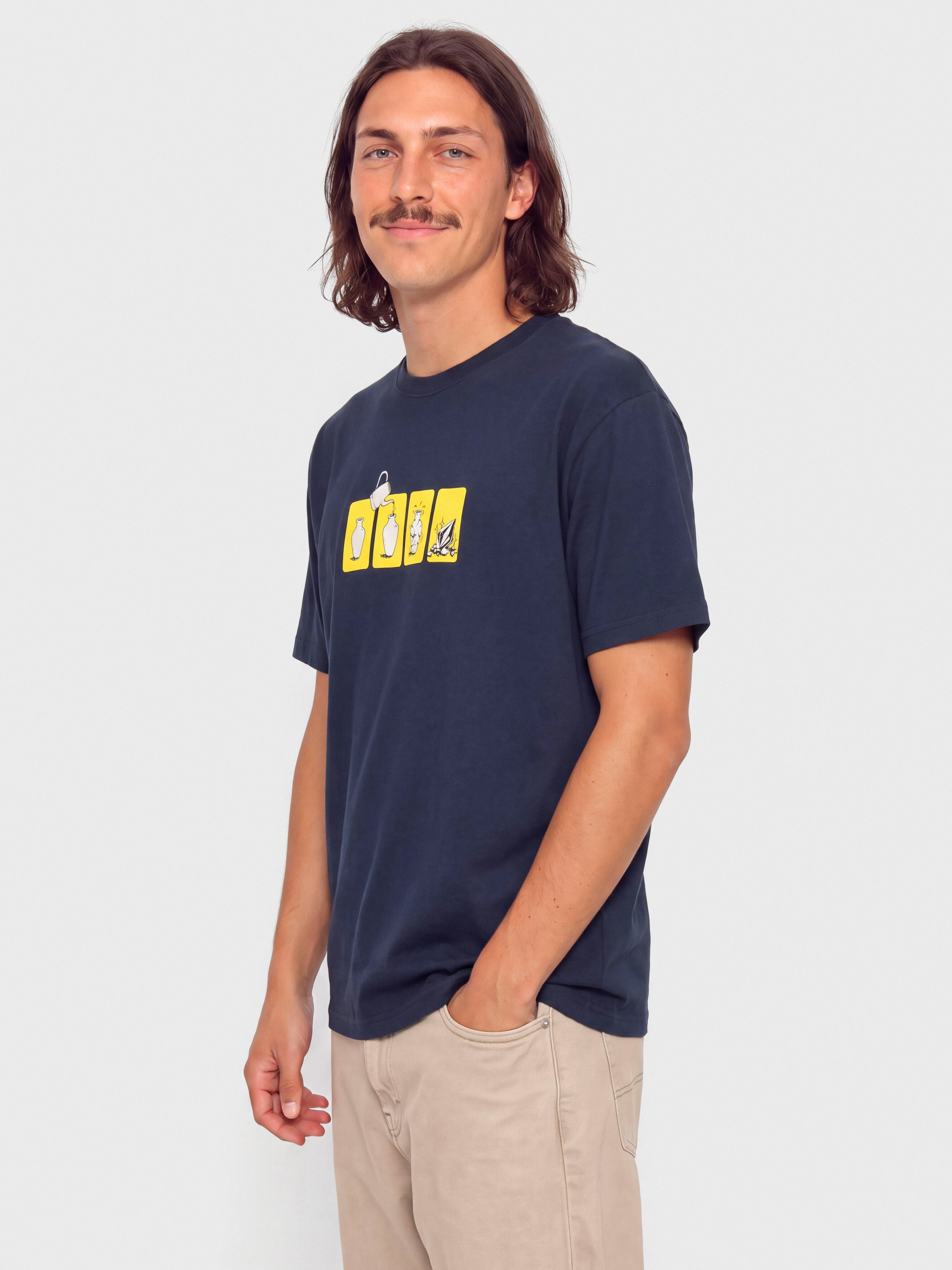 Футболка Volcom Before I Break Lse (marine)