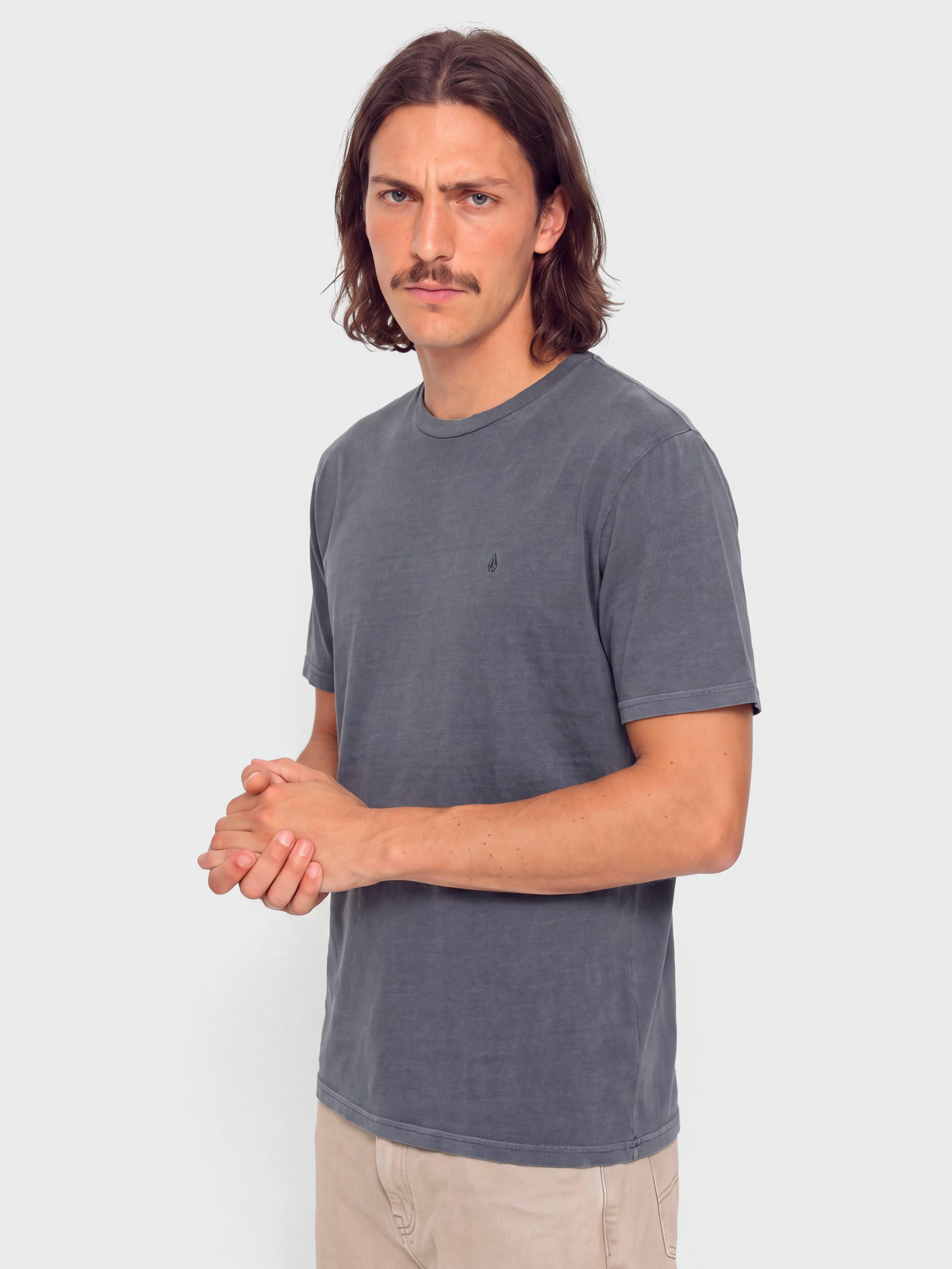 Футболка Volcom Solid Stone Emb (storm blue)