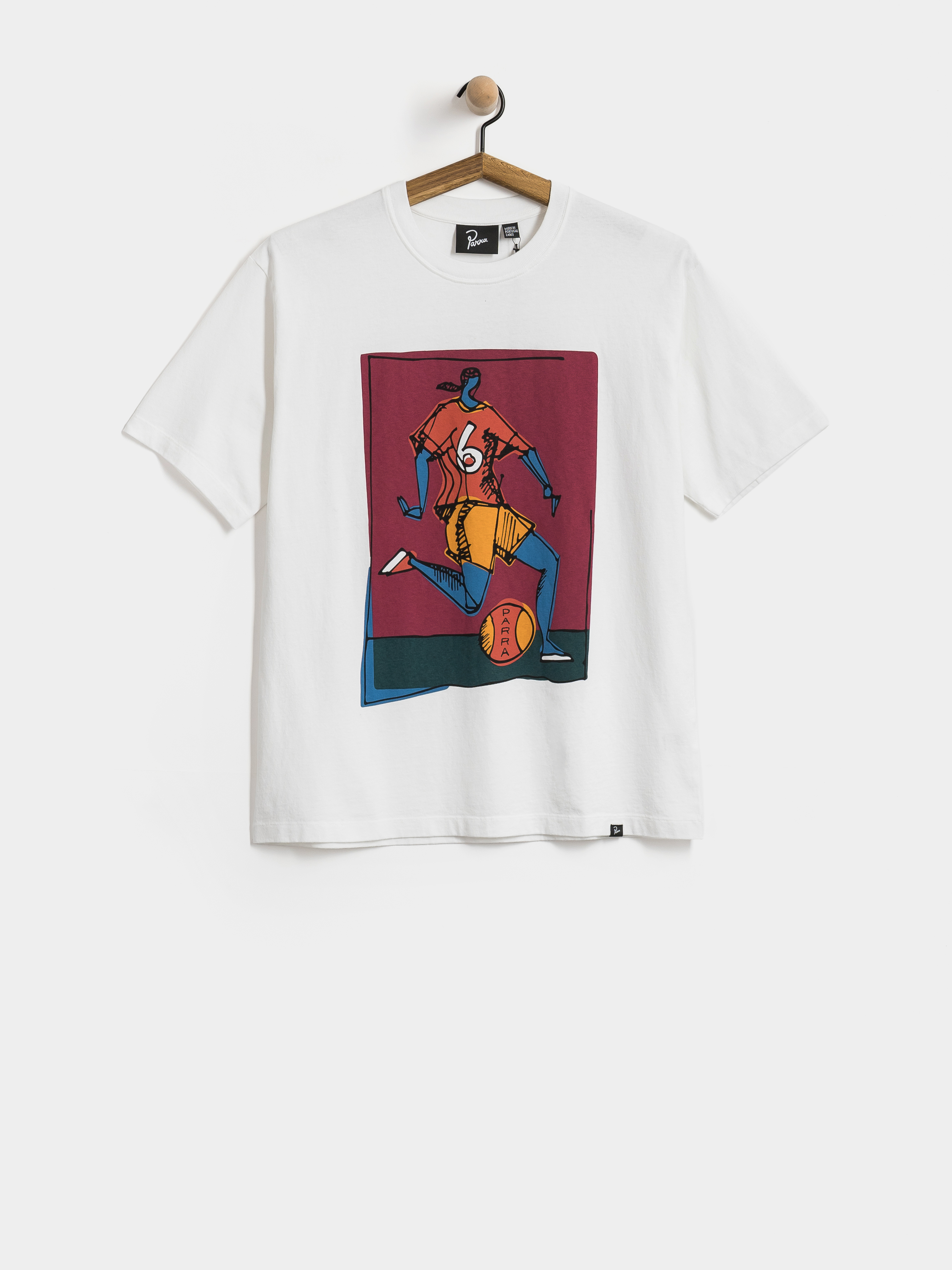 Футболка by Parra Kicked Around (white)